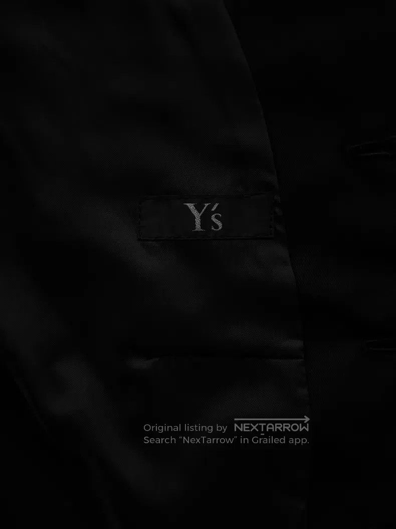 Yohji Yamamoto Yohji Yamamoto size os 2000AW Straight-Front Collar Vest Size US M / EU 48-50 / 2 - 9 Thumbnail