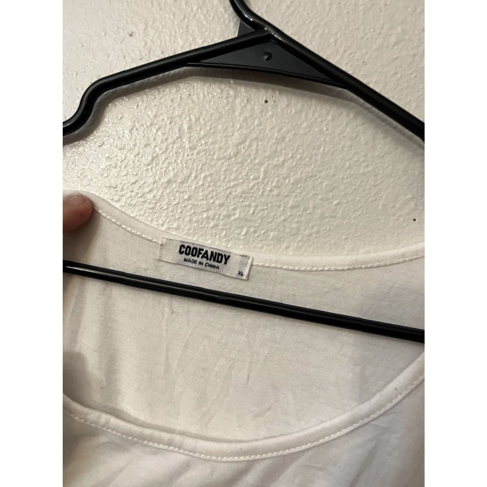 Vintage Coofandy Women's Tank Top Shirt Sleeveless White XL Summer Casual Relaxed Scoop Neck Size XL / US 12-14 / IT 48-50 - 2 Thumbnail