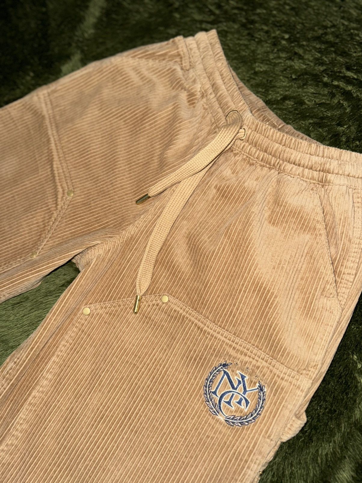 Puma × Rhude [S] Puma x Rhude rhuigi Corduroy Double Knee Pants beige Size US 34 / EU 50 - 2 Thumbnail