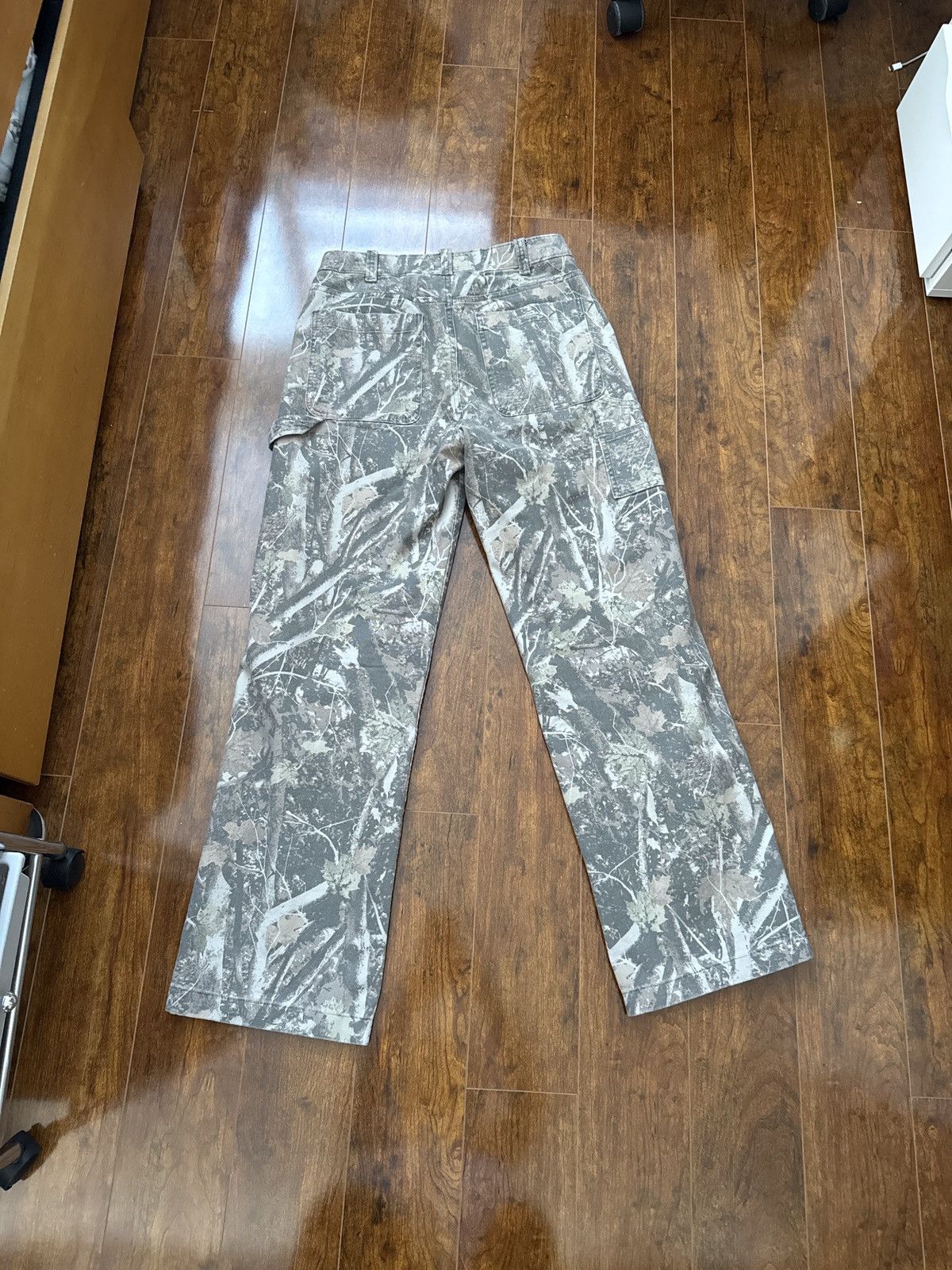 Abercrombie & Fitch Baggy Camo Workwear Pants Size US 30 / EU 46 - 2 Thumbnail