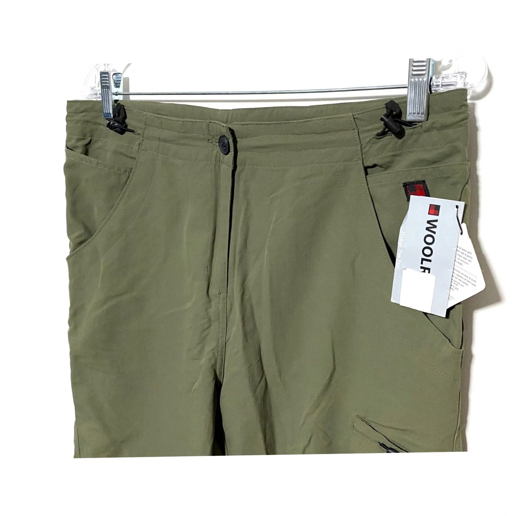 Vintage Woolrich Hickory Pass Pants Olive Green 1090 Nylon Womens Medium M NWT Pants Womens Medium Olive Green 1090 Nylon Hickory Pass Woolrich Size 32" / US 10 / IT 46 - 4 Thumbnail