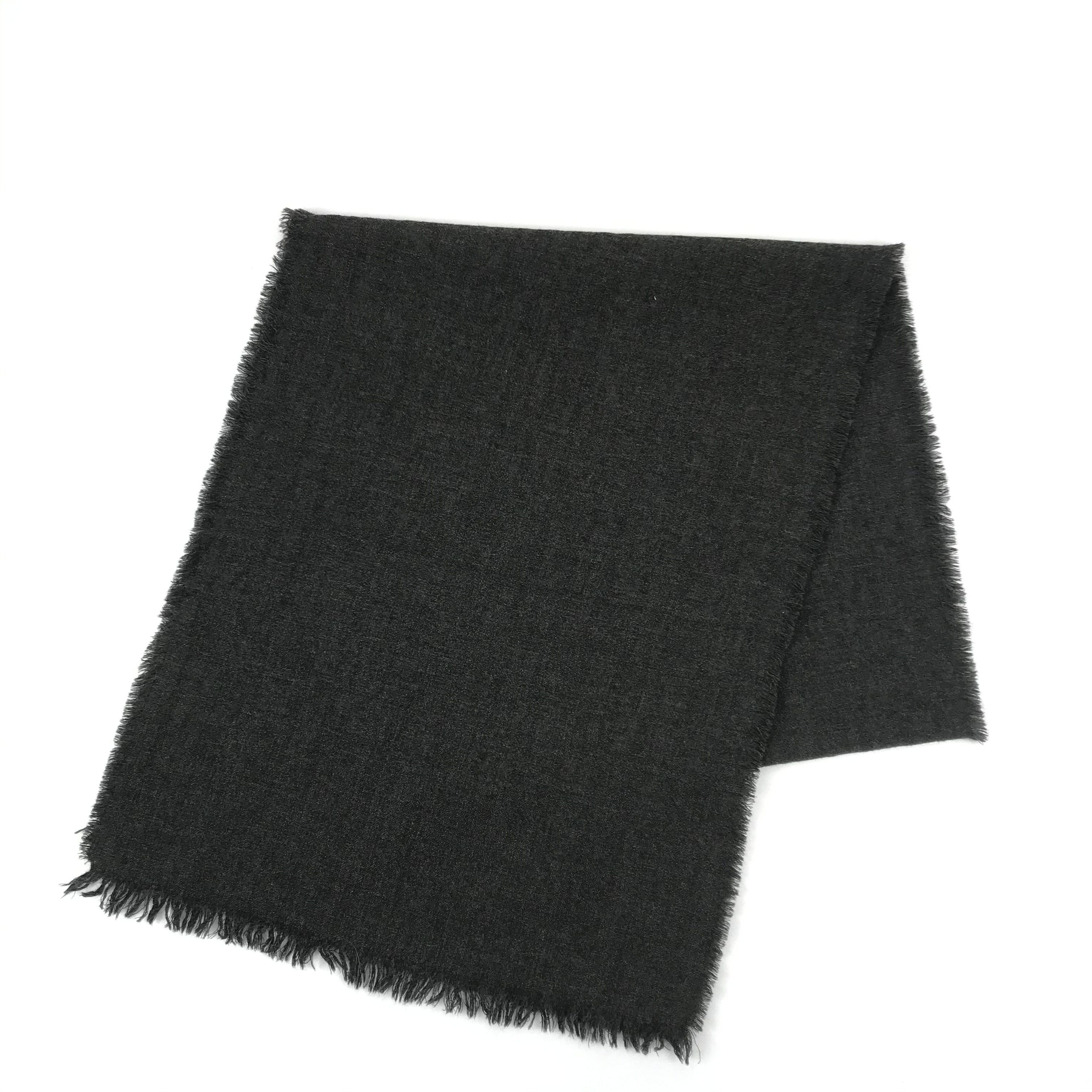 Vintage Fendi Scarf Muffler FF Roma Monogram Wool Scarves