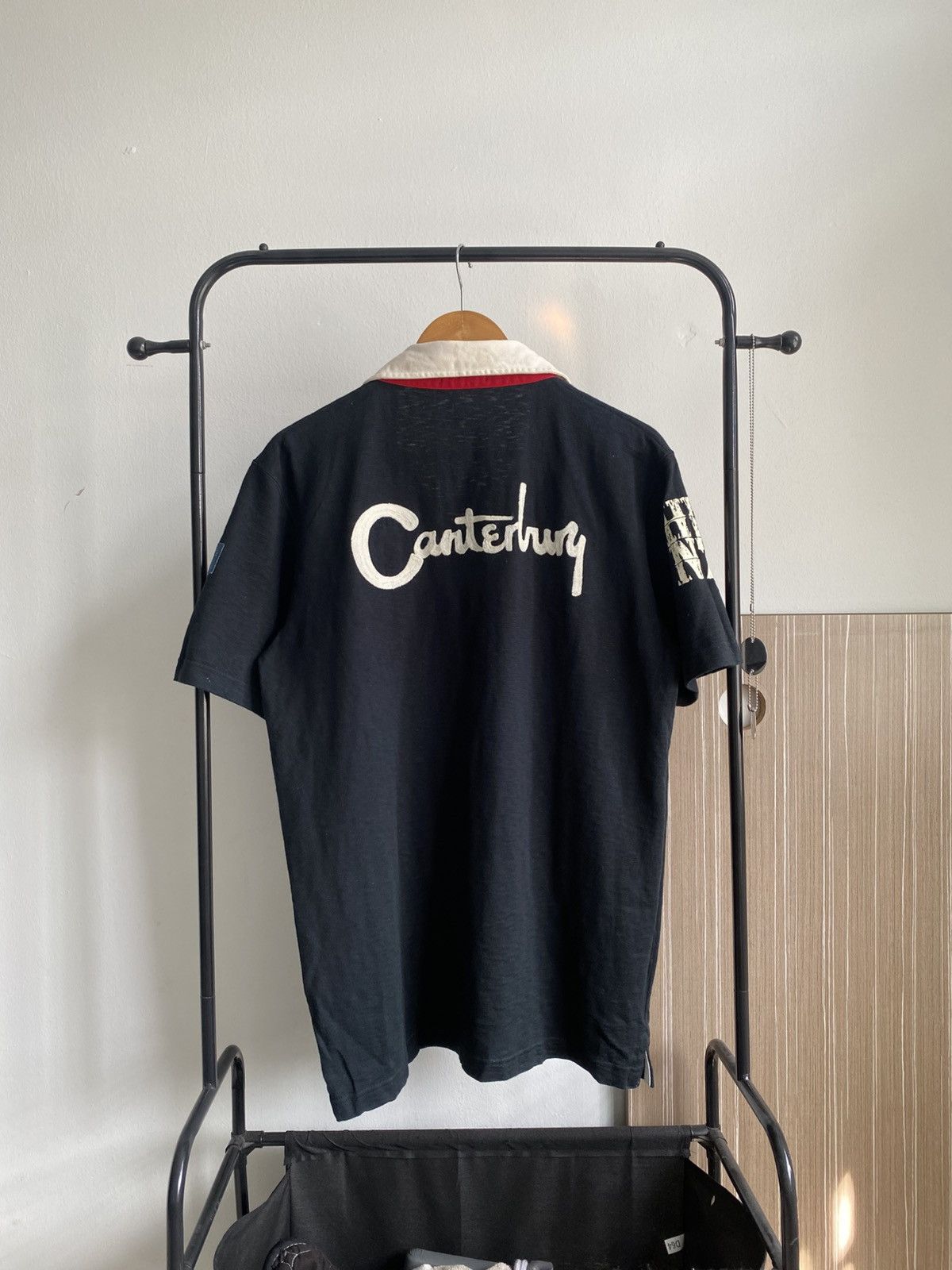 Canterbury of New Zealand Vintage FADED Canterbury New Zealand Spellout WarCry 🔥 Size US L / EU 52-54 / 3 - 7 Thumbnail