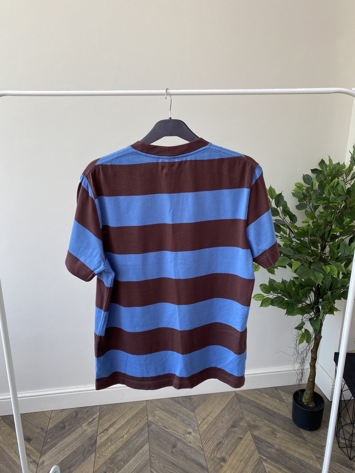 Lacoste × Vintage Vintage Lacoste Fit Striped Cotton T-Shirt Size US M / EU 48-50 / 2 - 9 Thumbnail