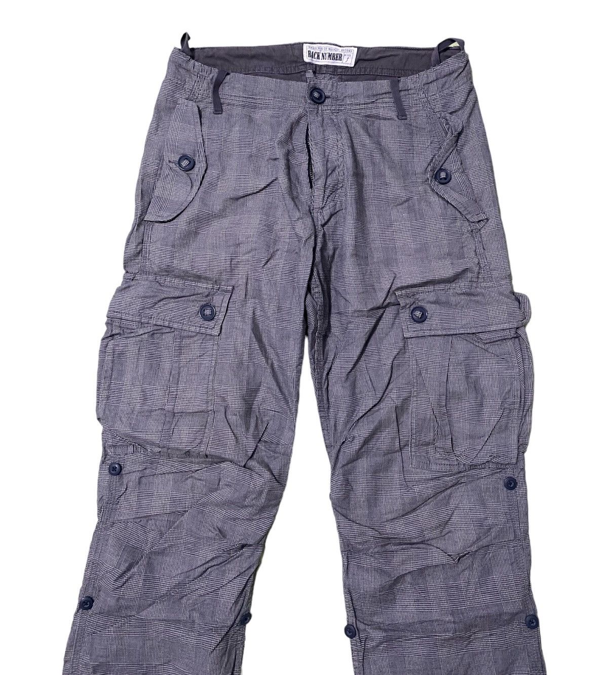If Six Was Nine Japanese Hickory Back number Bondage Cargo Pants Size US 30 / EU 46 - 2 Thumbnail