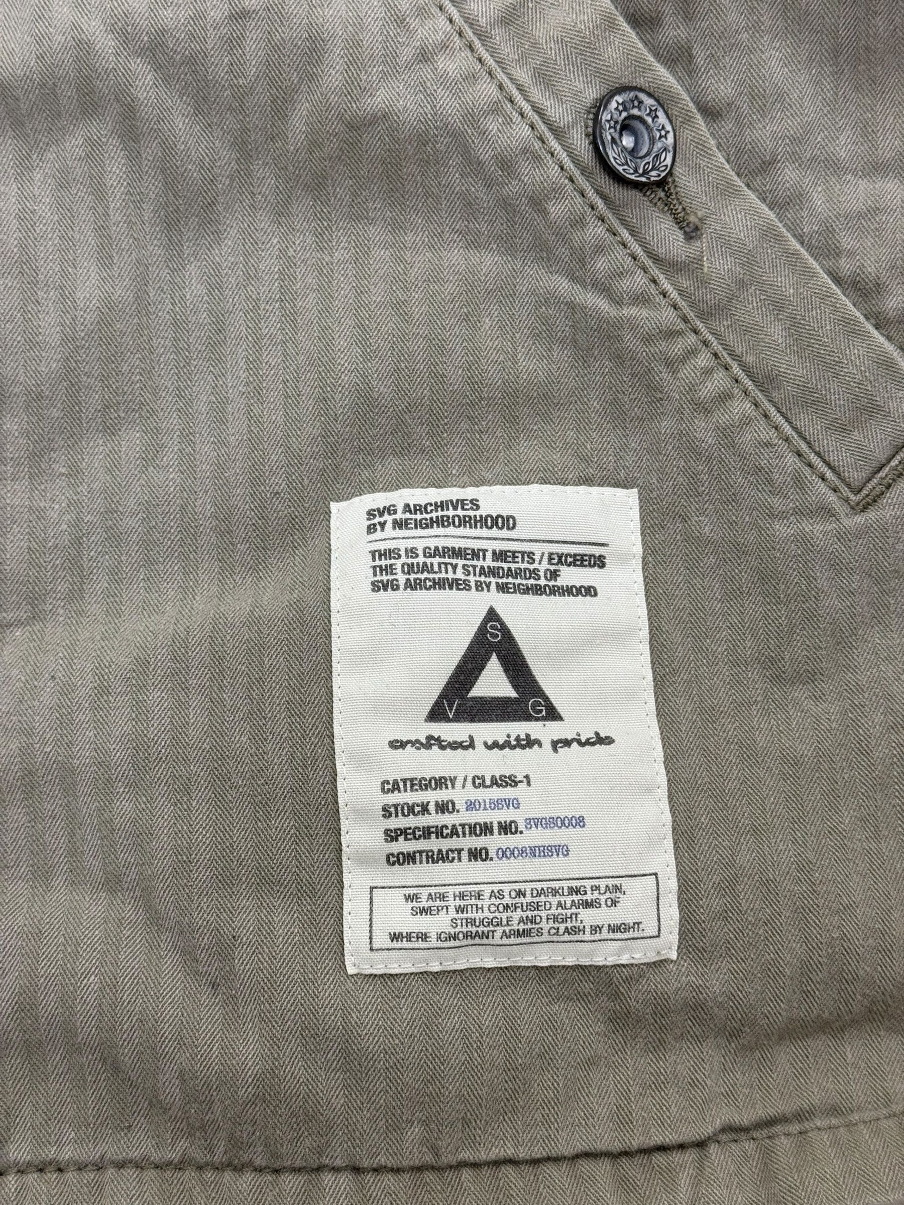 Neighborhood SVG Archives By Neighborhood Olive Button Up Shirt Size US M / EU 48-50 / 2 - 3 Thumbnail