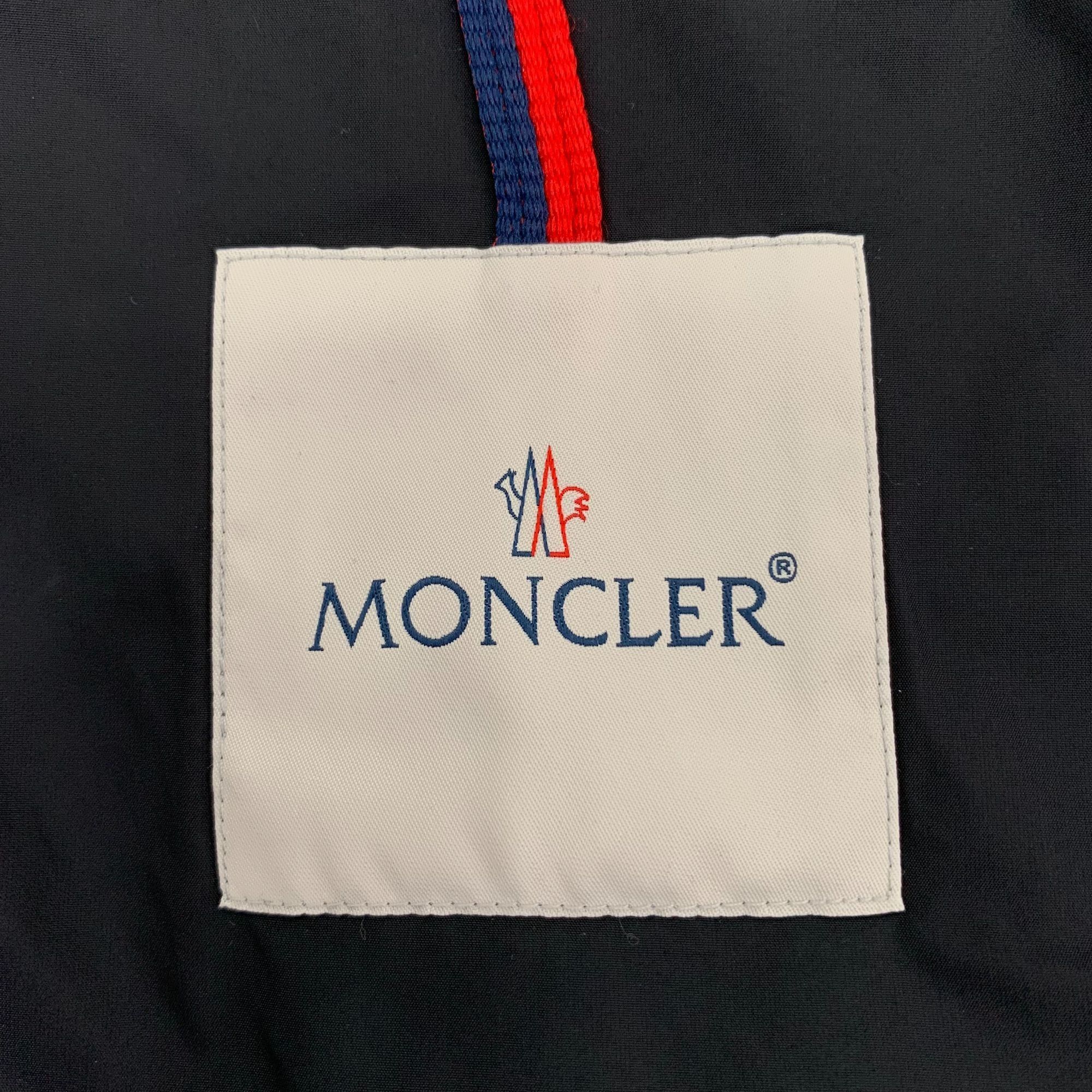 Moncler Moncler Athanasia Series Colorblock Logo Patch Down Jacket ( Size US XS / EU 42 / 0 - 2 Thumbnail