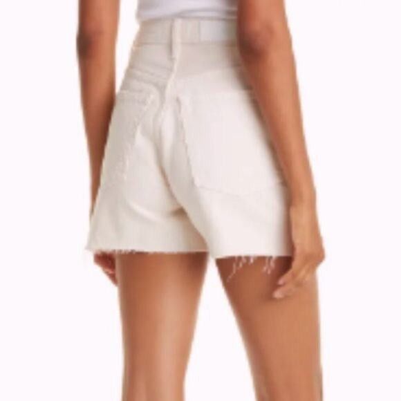 RE/DONE Re/Done '50s Cutoff High Waist Denim Shorts Size 31" - 3 Thumbnail
