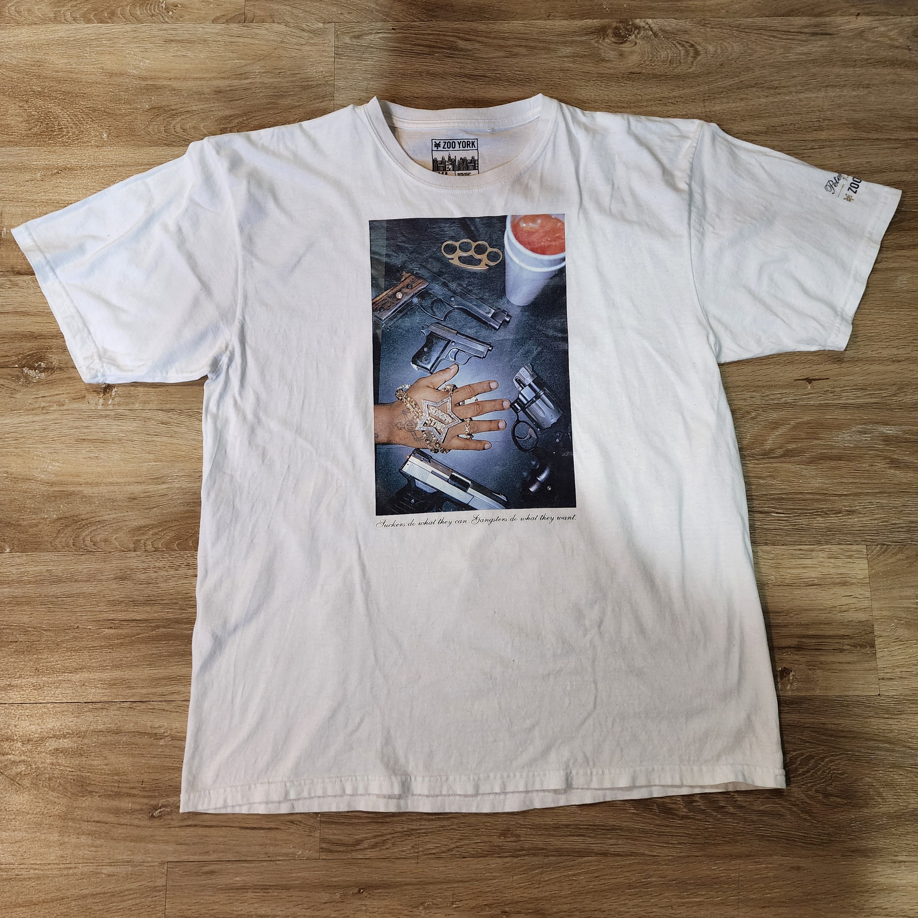 Zoo York Peter Beste Zoo York Gangster tee Size US XL / EU 56 / 4 - 1 Thumbnail