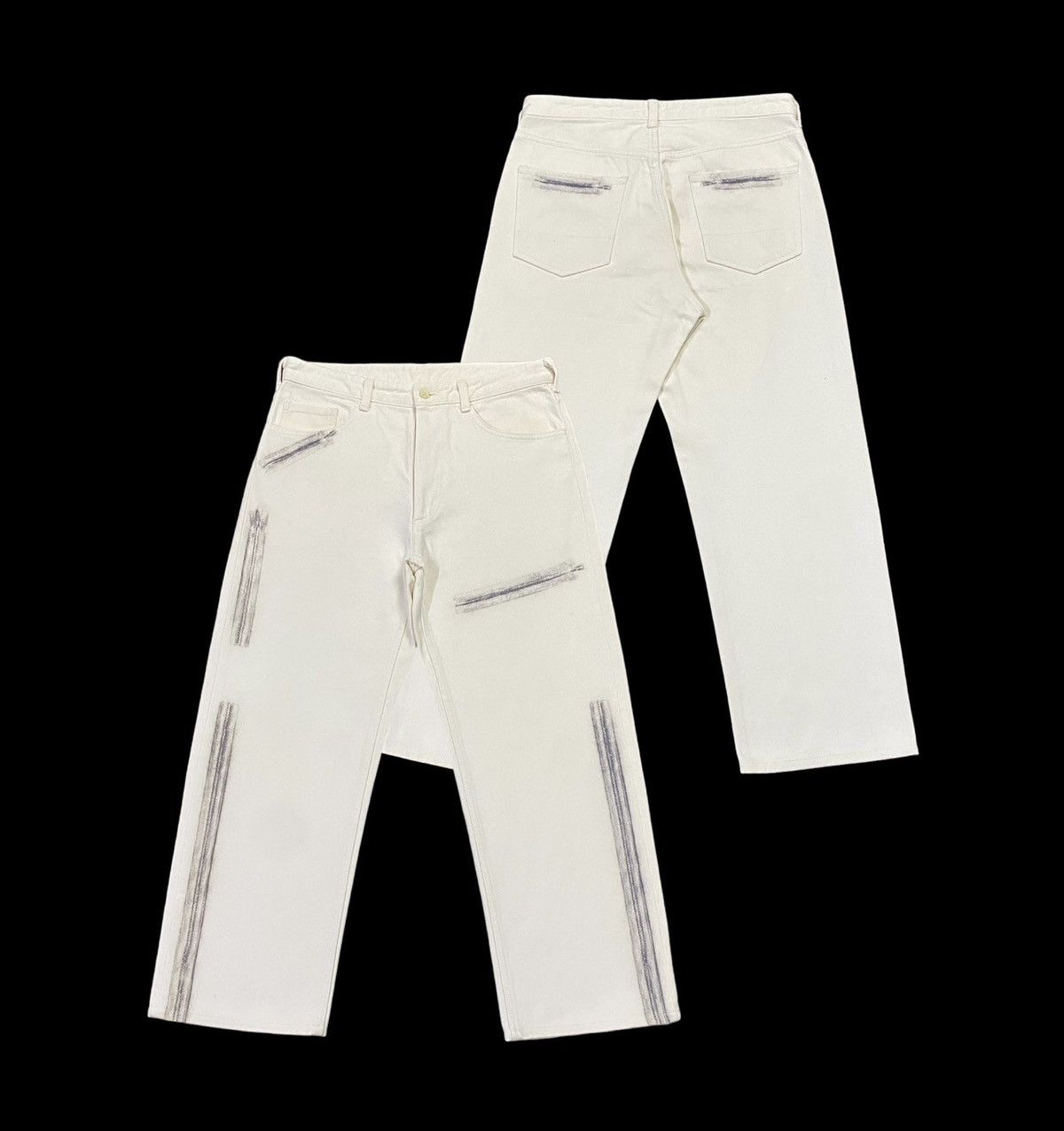 Issey Miyake Vintage Issey Miyake Cropped Jeans Size US 31 - 1 Thumbnail
