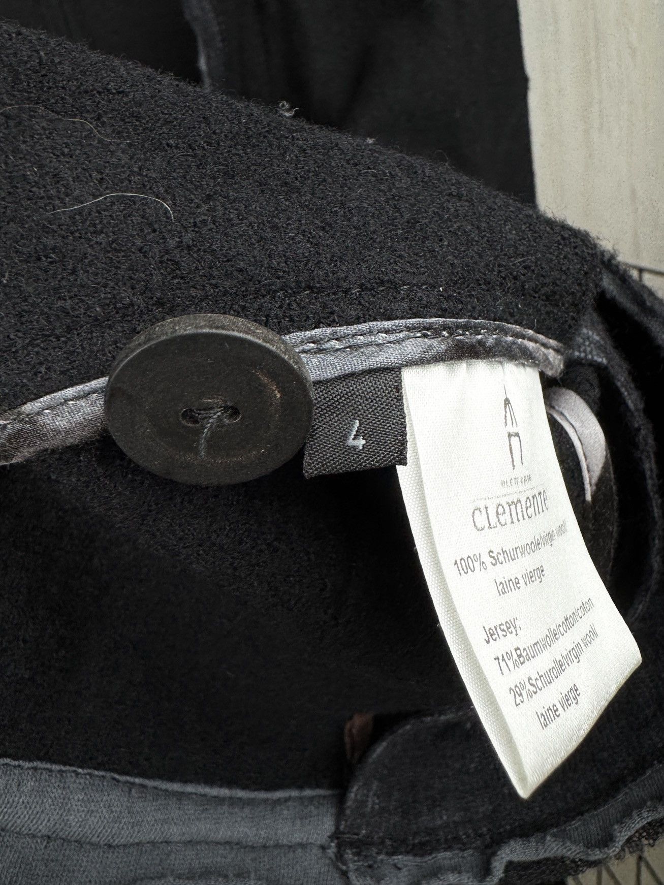 Other Elemente Clemente Black Wool avant garde blazer size 4 Size XL / US 12-14 / IT 48-50 - 11 Thumbnail