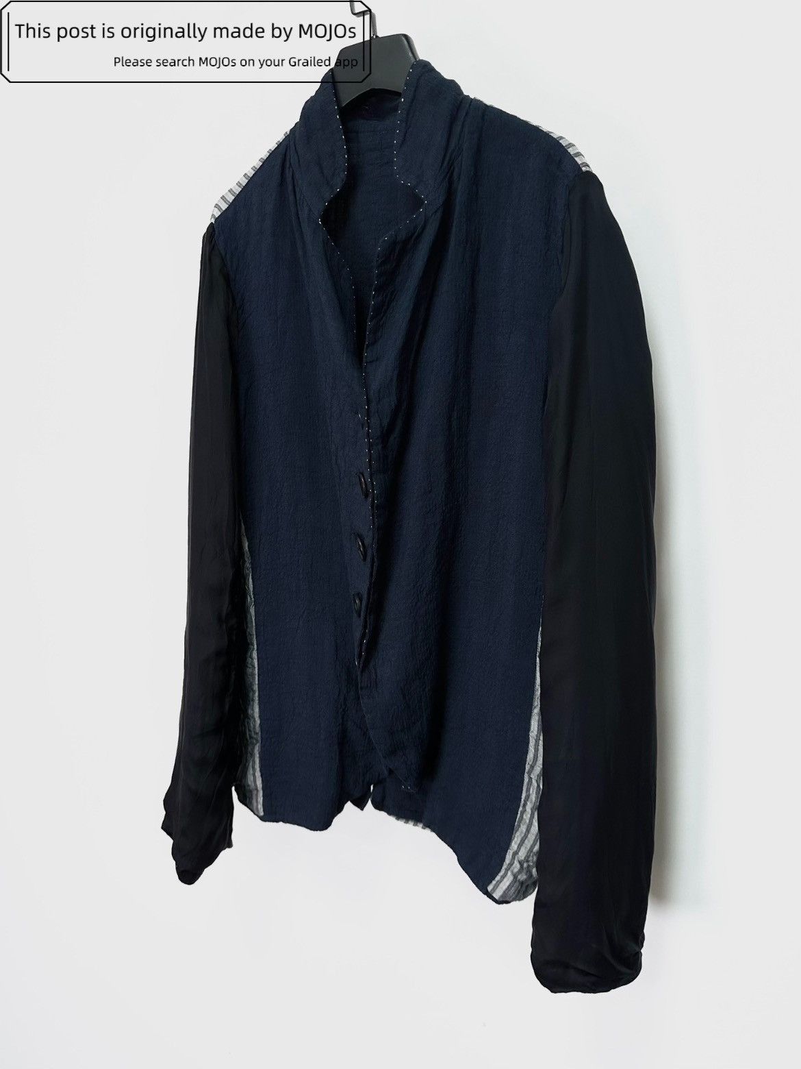 Geoffrey B. Small Geoffrey B Small Luigi Parisotto Linen & Silk Jacket Size US M / EU 48-50 / 2 - 2 Thumbnail