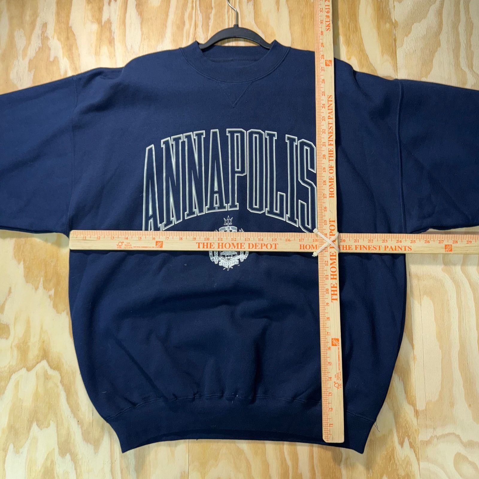 Gear for Sports Vintage Y2K annapolis university arc crest 1990s sweatshirt Size US XL / EU 56 / 4 - 4 Thumbnail