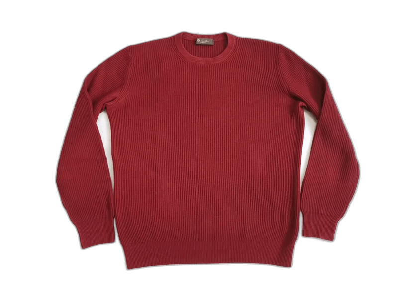 Loro Piana Loro Piana Burgundy Cashmere Sweater Size US M / EU 48-50 / 2 - 1 Thumbnail