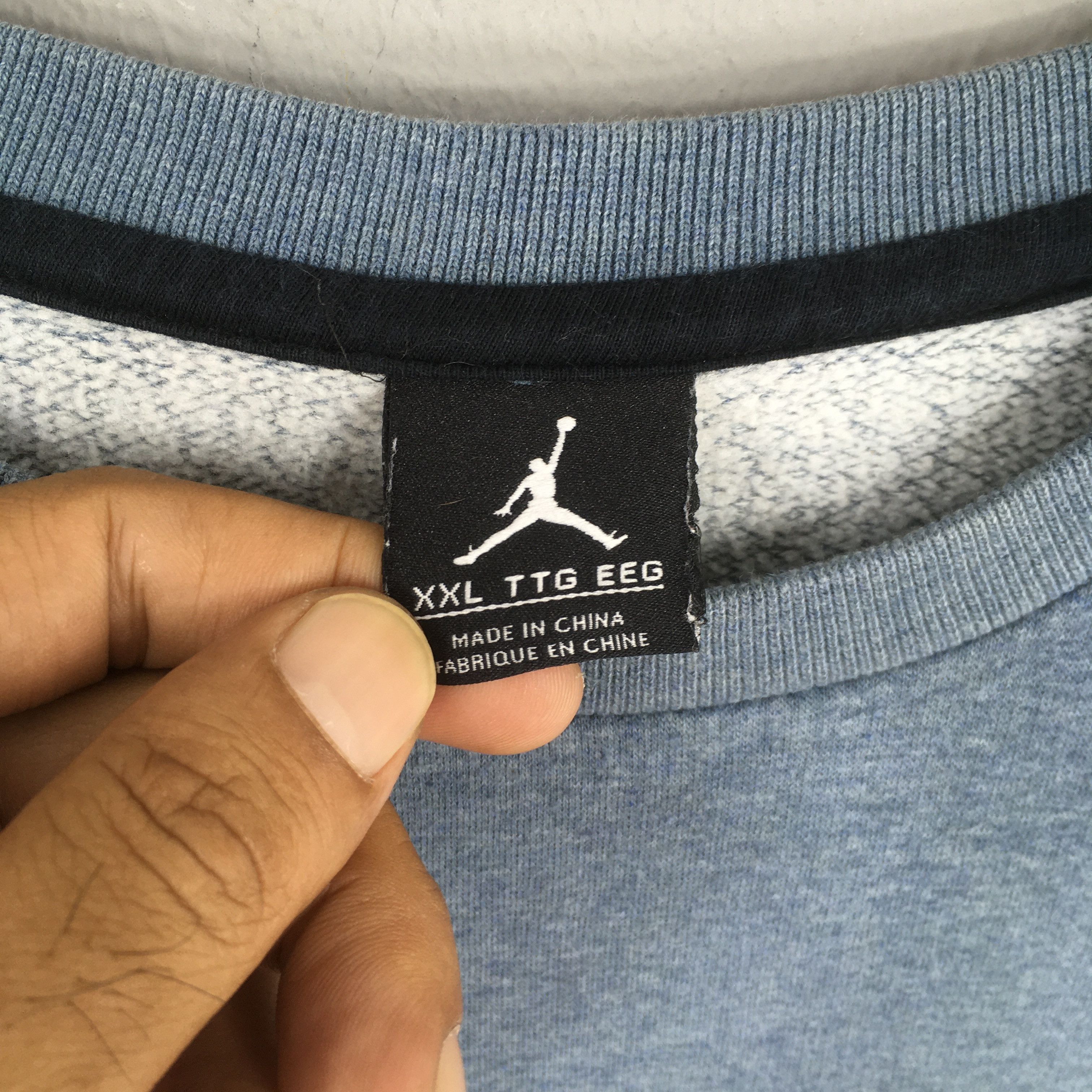 Nike Vintage Nike Air Jordan NBA Baseball Sweatshirt 2XLarge Size US XXL / EU 58 / 5 - 5 Thumbnail