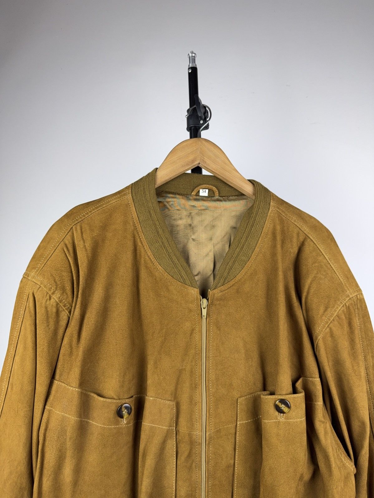 Japanese Brand Vintage 90s Cowboy Western USA Leather Bomber Flight Jacket Size US L / EU 52-54 / 3 - 2 Thumbnail