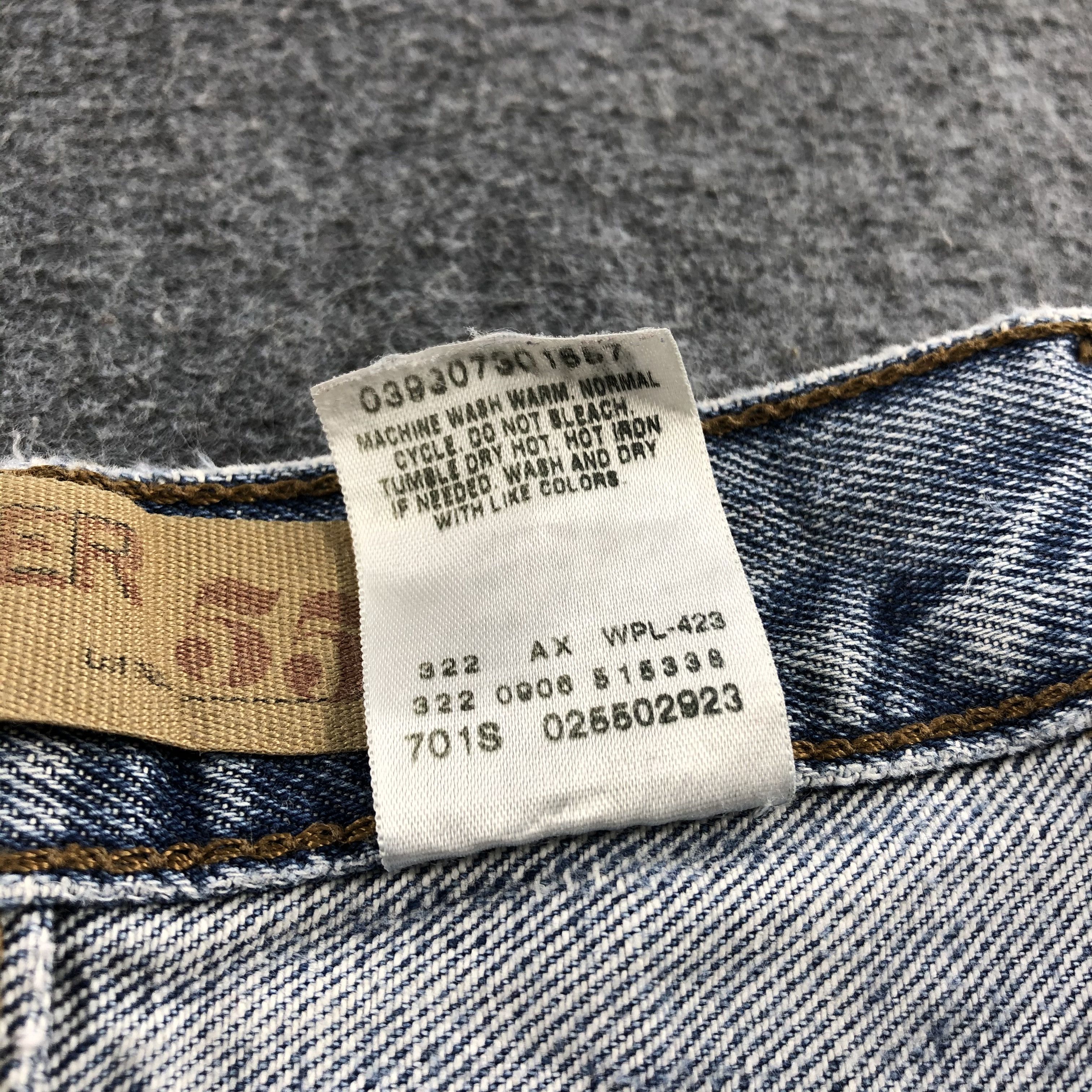 Levi's × Vintage Vintage Distress Levis 550 Carpenter Jeans-JM1146 Size US 38 / EU 54 - 15 Thumbnail