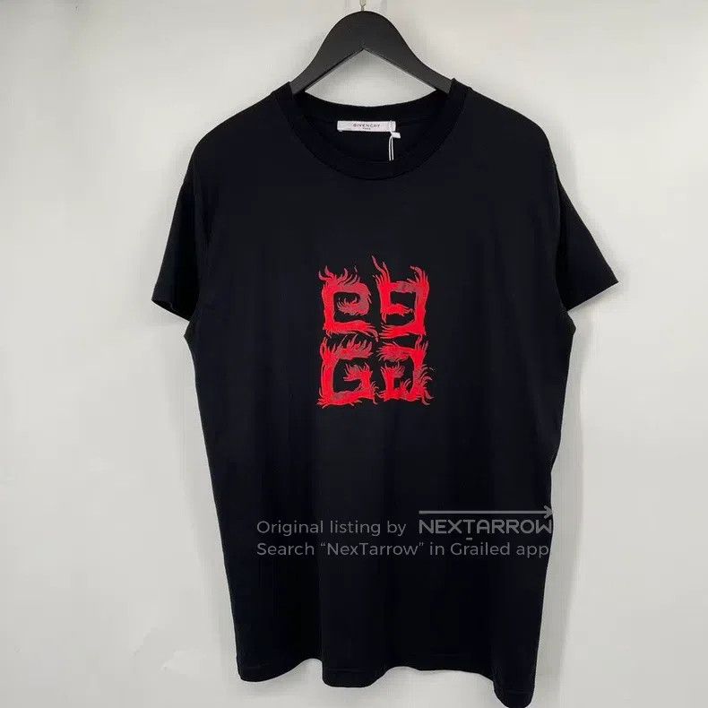 Givenchy Givenchy Flame Totem Quadrant Short Sleeve Size US XS / EU 42 / 0 - 1 Thumbnail