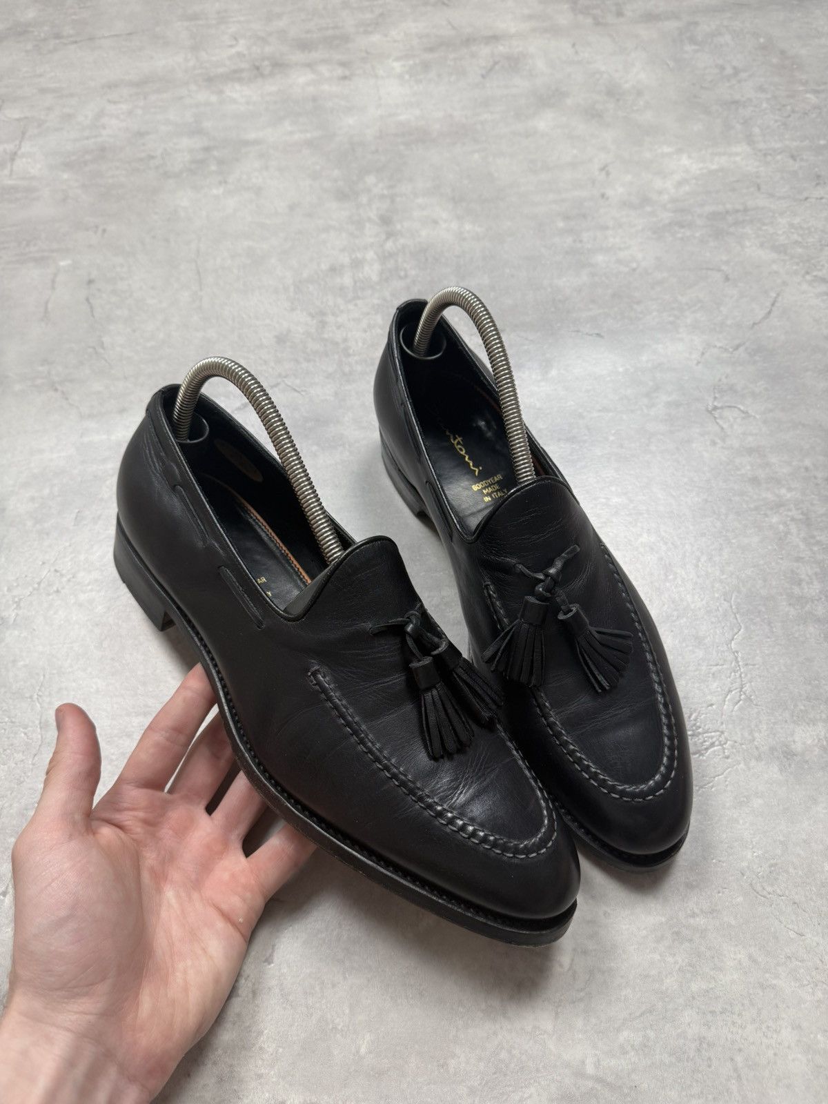 Santoni Santoni Goodyear Luxury Loafers Size US 9.5 / EU 42-43 - 1 Thumbnail