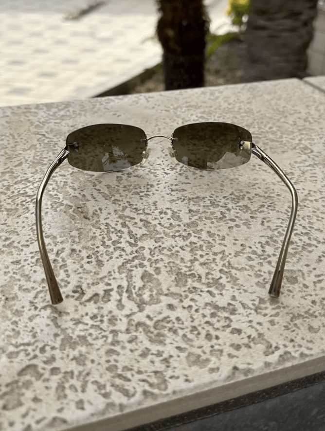 Chanel × Vintage CHANEL SUNGLASSES 4067 LOGO ICONIC 4017 Mask Vintage Size ONE SIZE - 4 Thumbnail
