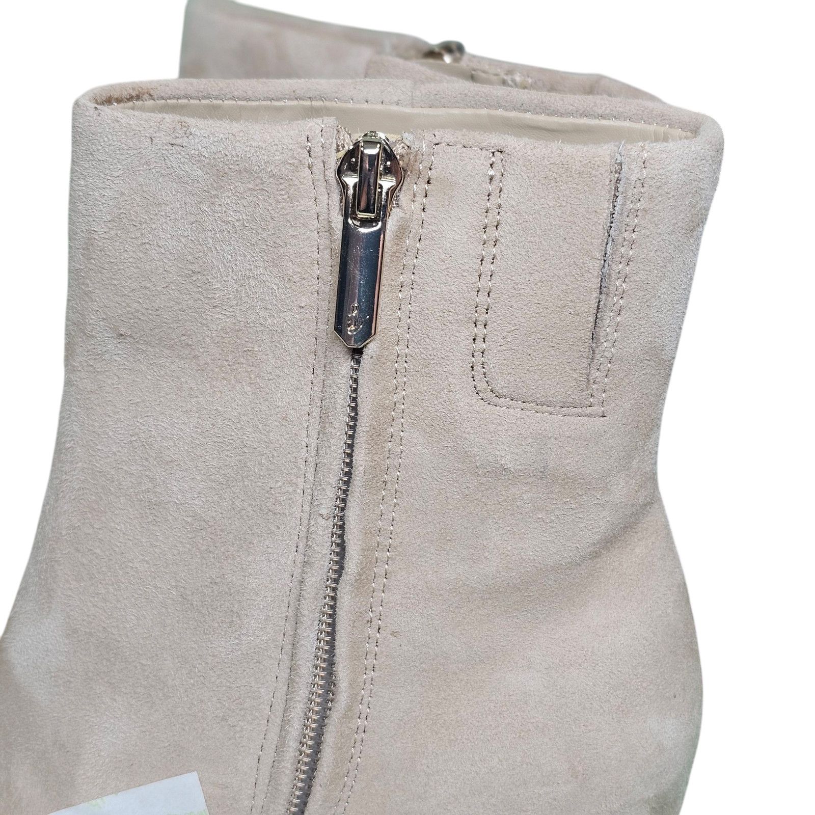 Sam Edelman Sam Edelman Fawn Ankle Boots, New in Box, Warm Oat Suede 6.5 Size US 6.5 / IT 36.5 - 10 Thumbnail