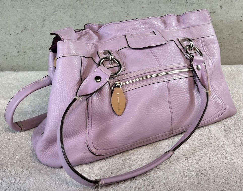 Coach Vintage Coach Penelope Crossbody Lilac Purple Leather Bag Size ONE SIZE - 2 Thumbnail