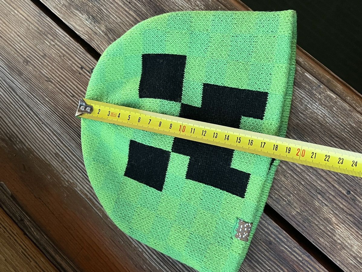 Vintage Y2K Minecraft Creeper Winter Hat Vintage Cap Y2K Japan Size ONE SIZE - 5 Thumbnail