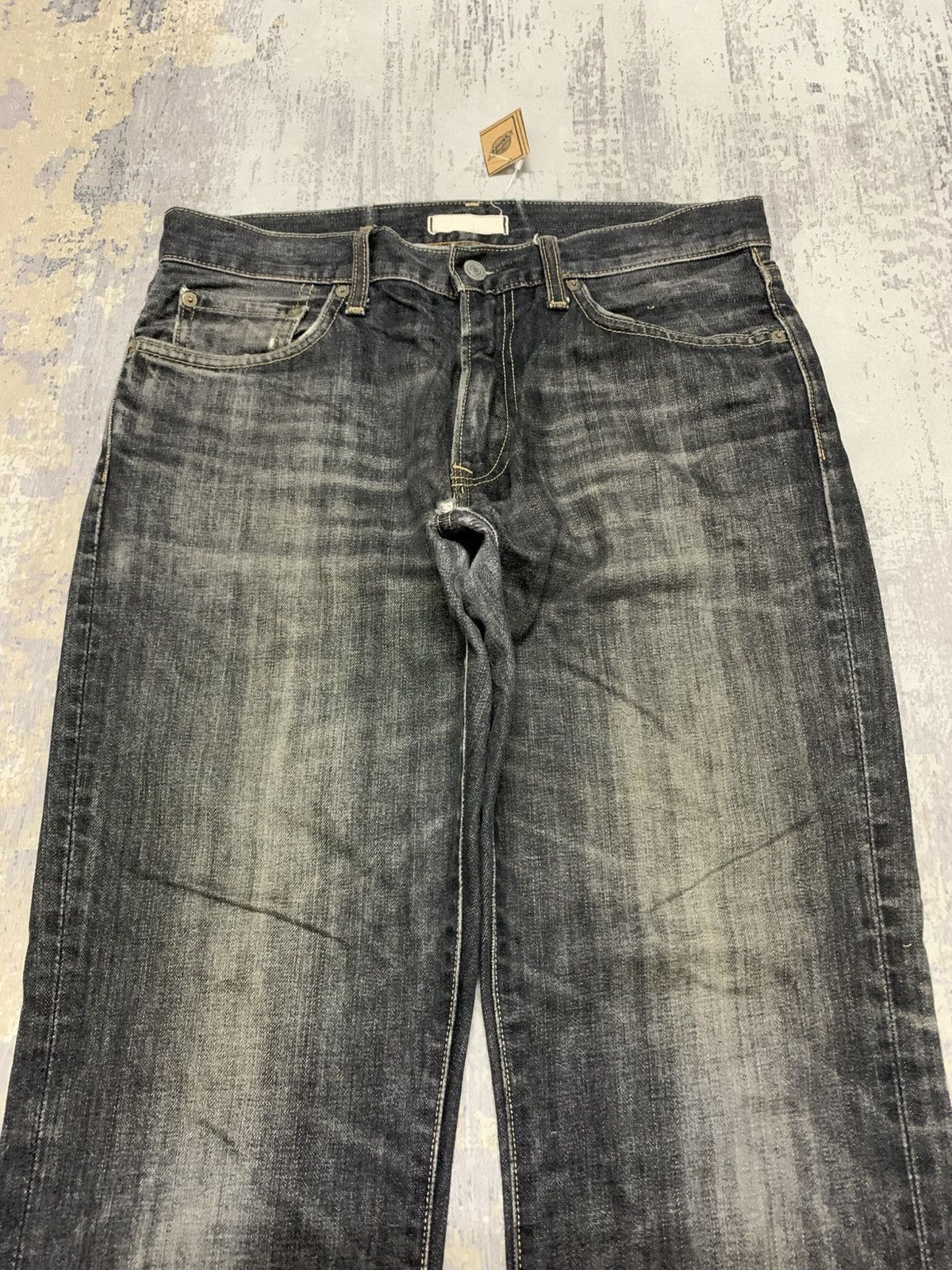 Undercover × Uniqlo W32x29 Uniqlo Jeans Faded Black Denim Jeans Size US 32 / EU 48 - 2 Thumbnail