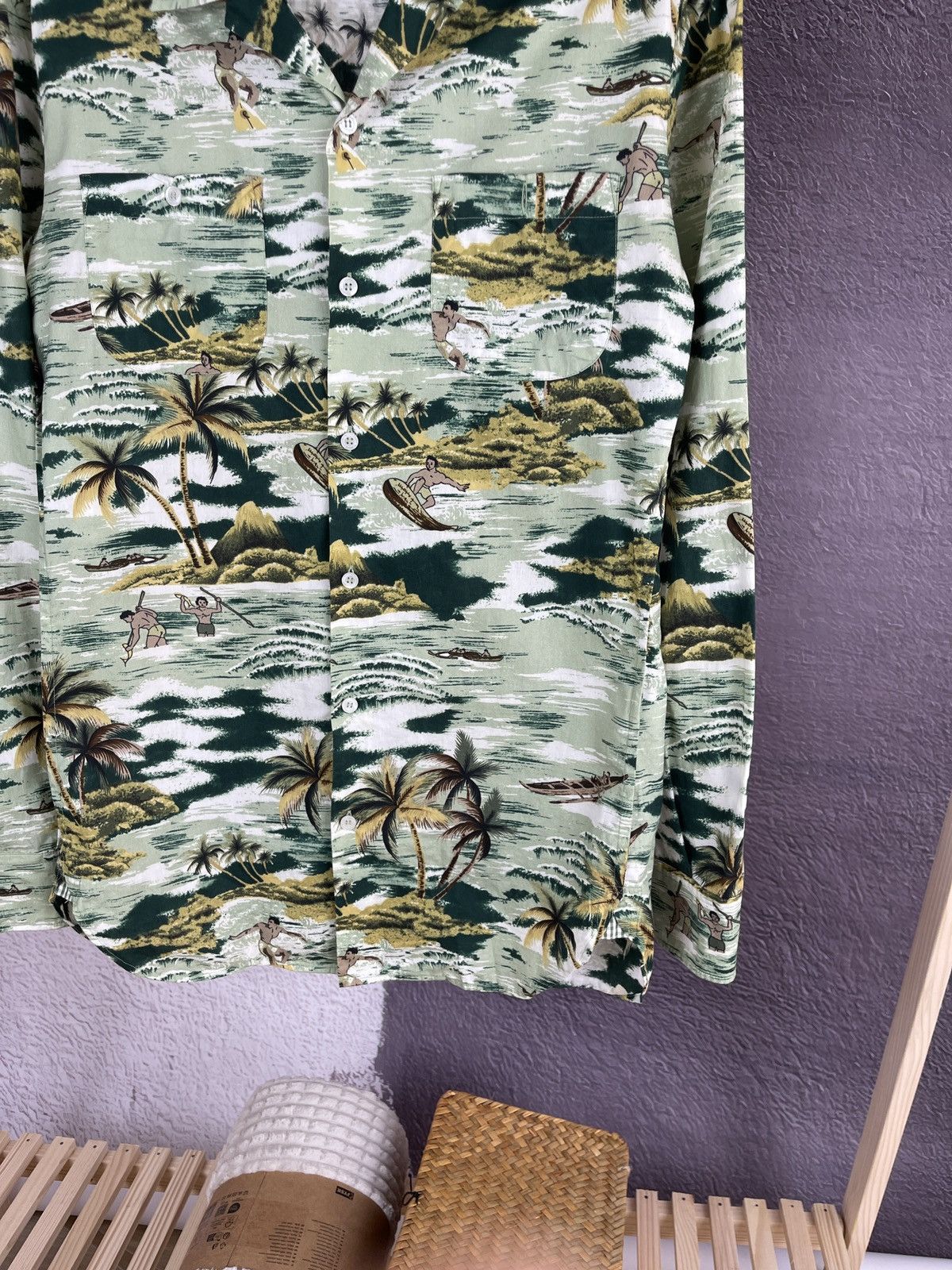 Dolce & Gabbana Dolce & Gabbana BRAD Hawaiian ls shirt surfing floral Size US M / EU 48-50 / 2 - 4 Thumbnail