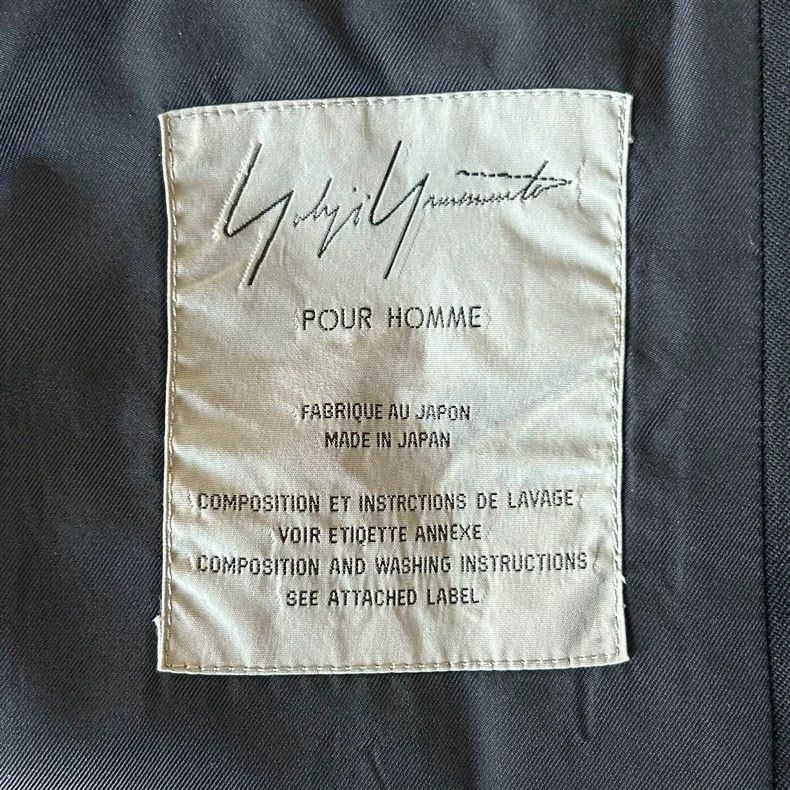 Yohji Yamamoto Yohji Yamamoto Yohji Yamamoto Wool Suit with Pockets Size US M / EU 48-50 / 2 - 4 Thumbnail