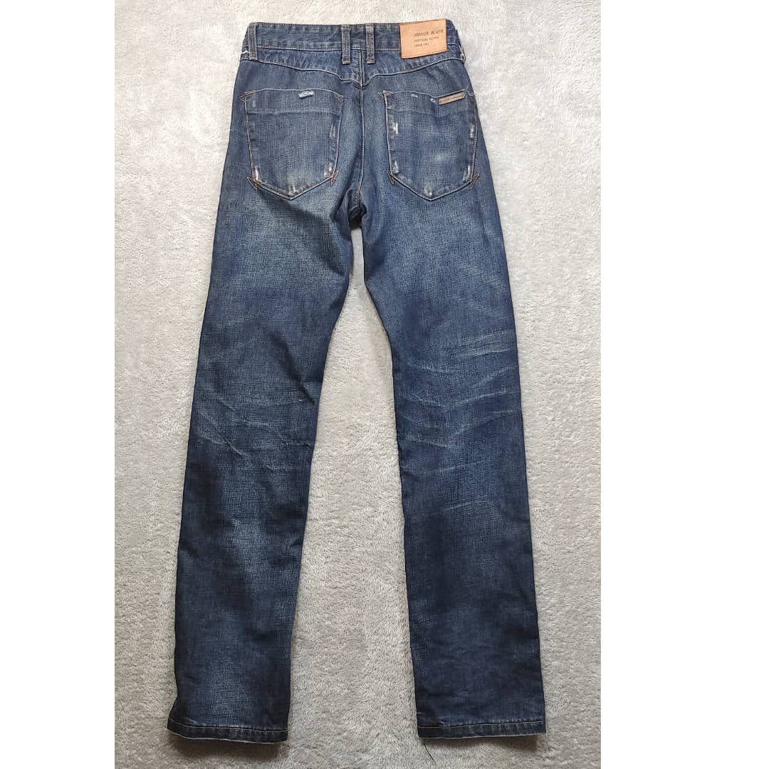 Armani × Armani Exchange × If Six Was Nine Armani Exchange Straight Cut Blue Denim Jeans Size US 29 - 2 Thumbnail