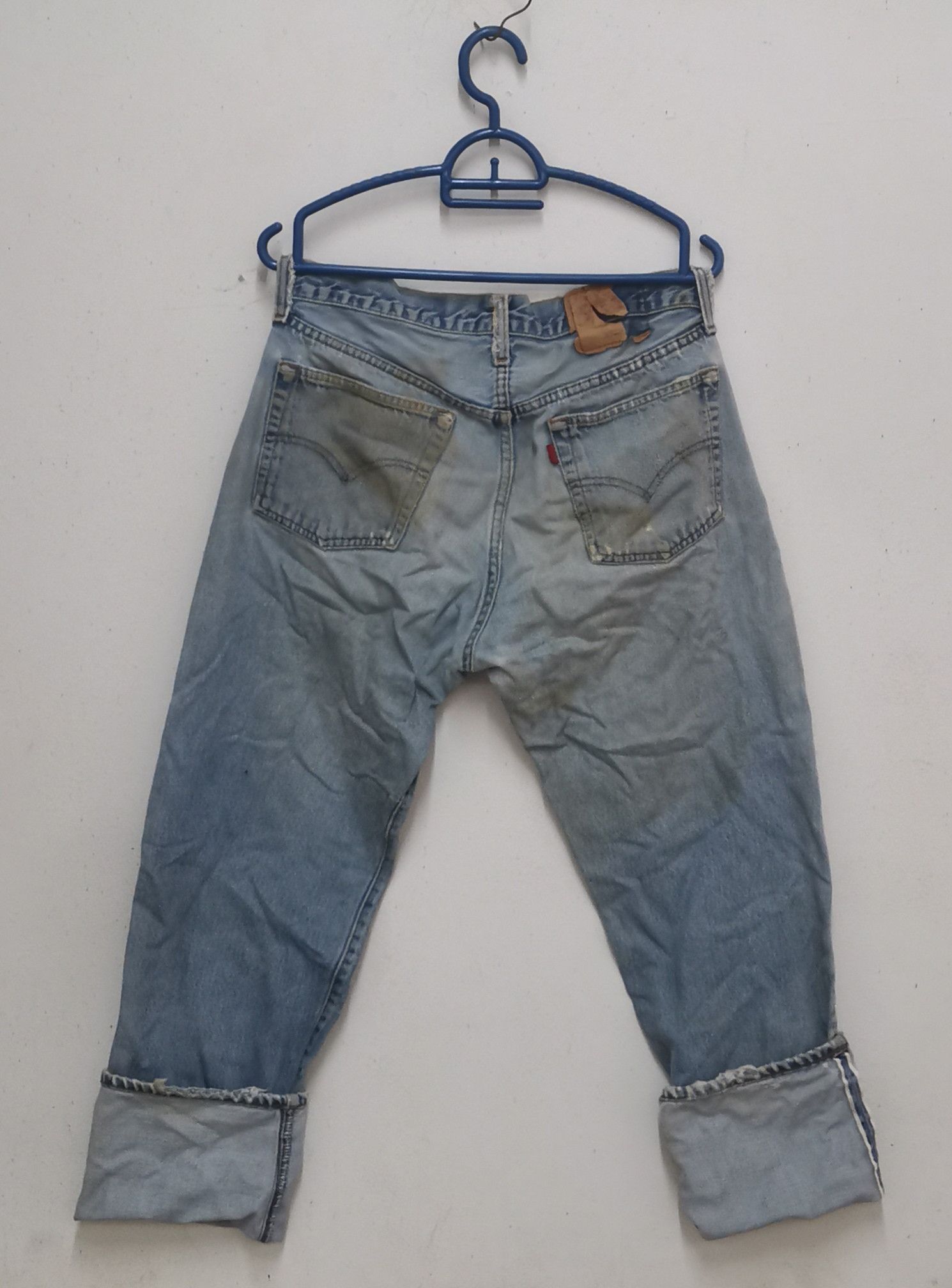 Levi's × Levi's Vintage Clothing Rare vintage Levi's small e red line denim Size US 31 - 4 Thumbnail