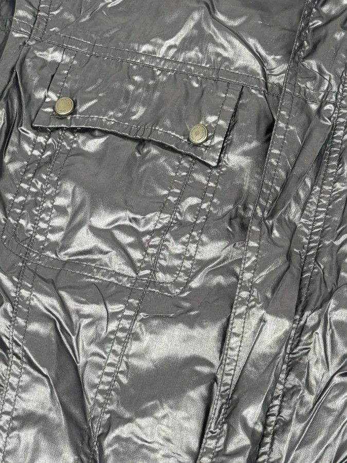 Yves Saint Laurent SS2004 Yves Saint Laurent Navy Shiny Cargo Jacket Size US M / EU 48-50 / 2 - 10 Thumbnail