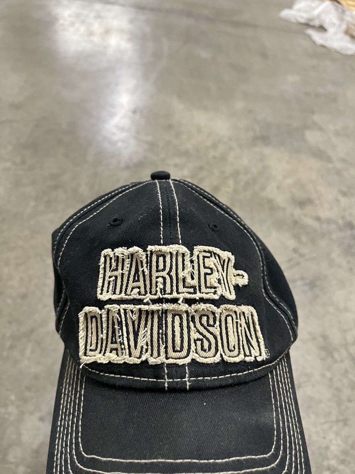 Harley Davidson × Vintage Harley Davidson vintage hat streetwear grunge skater hype Size ONE SIZE - 3 Thumbnail
