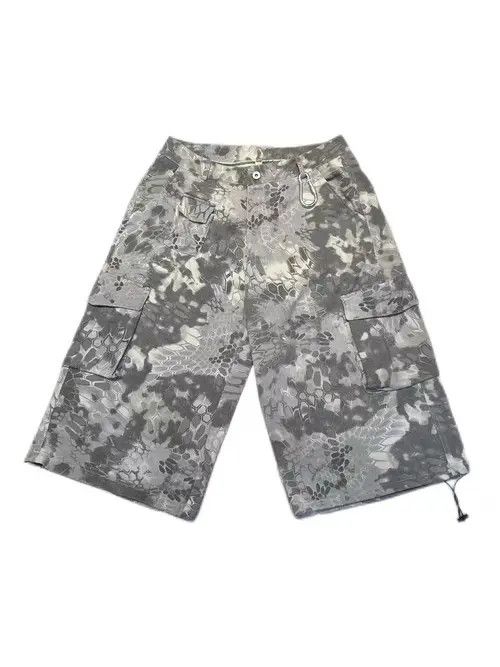 Japanese Brand Retro Hip Hop Multi-Pocket Loose Casual Shorts Size US 32 / EU 48 - 5 Thumbnail