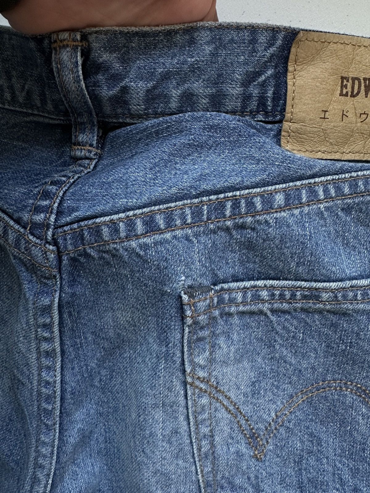 Edwin Edwin Salvedge Slim Tapered Denim Jeans Size US 29 - 13 Thumbnail