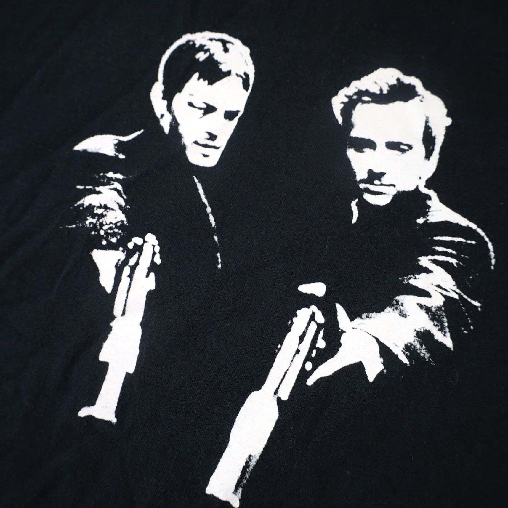 Vintage VINTAGE Boondock Saints Mens XL Movie Promo Graphic T Shirt Black Size US XL / EU 56 / 4 - 4 Thumbnail