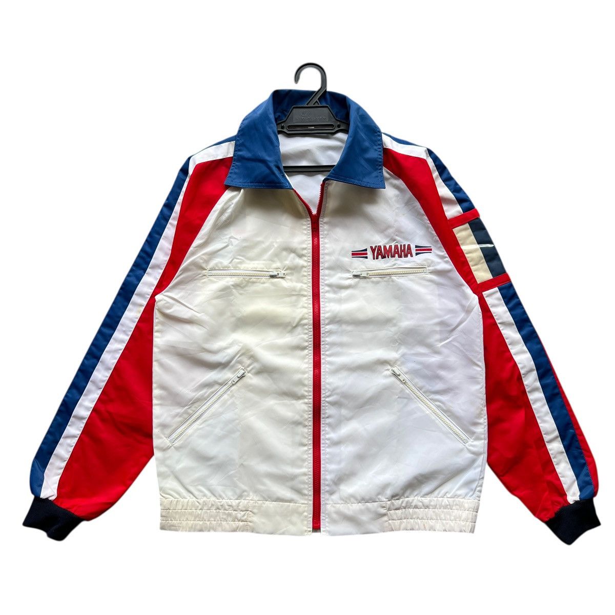 Yamaha 🔥 80s RARE VINTAGE YAMAHA RACING TEAM JACKET Size US L / EU 52-54 / 3 - 2 Thumbnail