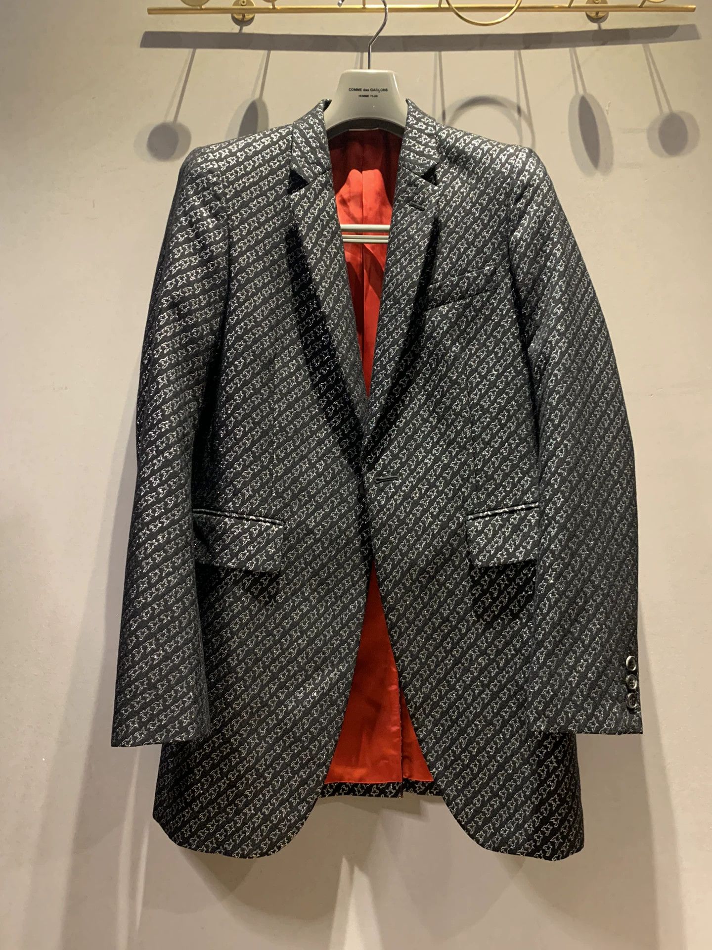 Comme des Garcons Comme Des Garcons Wool jacquard suit -DMC Size US S / EU 44-46 / 1 - 1 Thumbnail