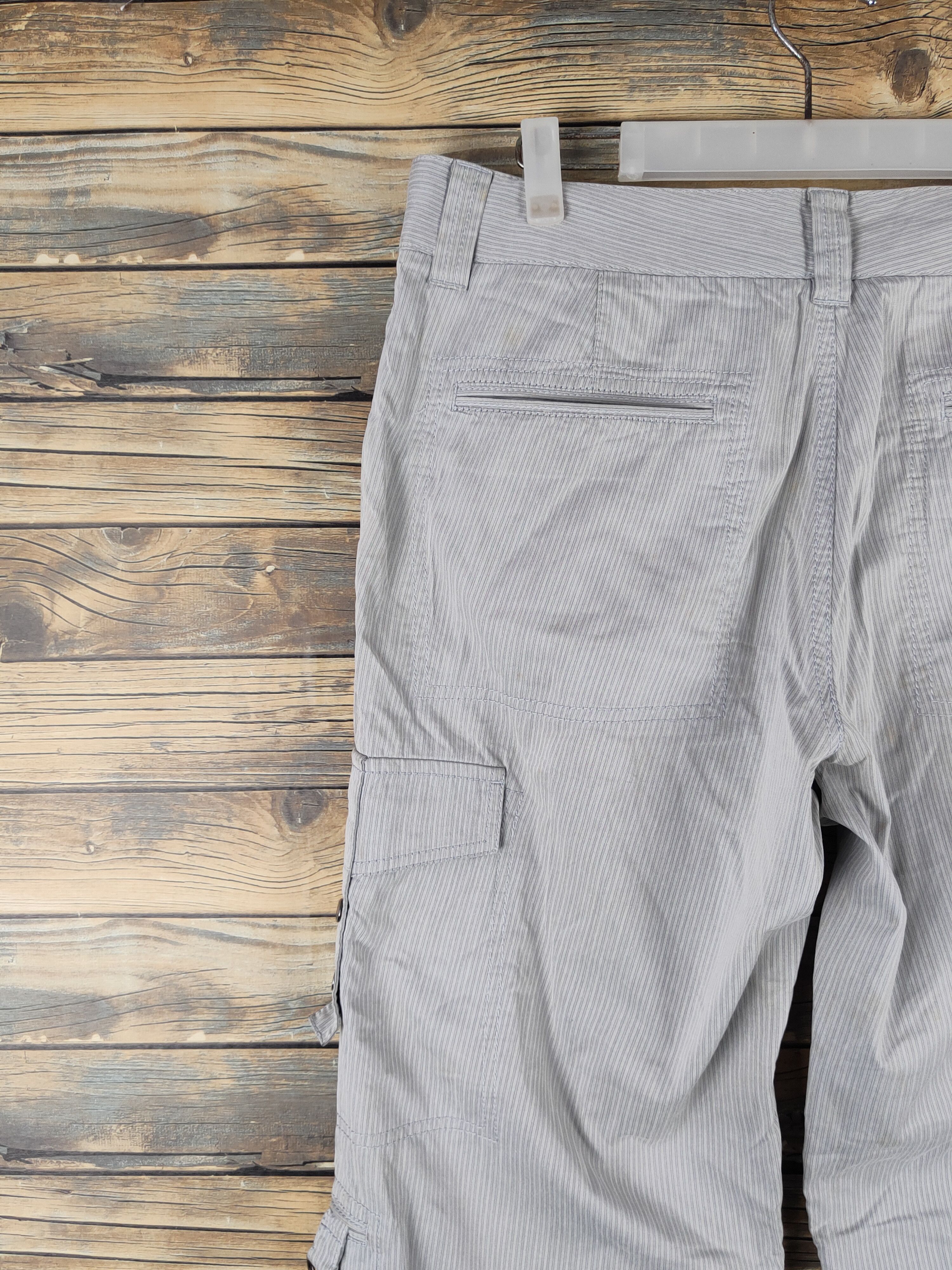 Japanese Brand Epoca Uoma Gray Multipocket Tactical Cargo Pants #2361 Size US 33 - 8 Thumbnail