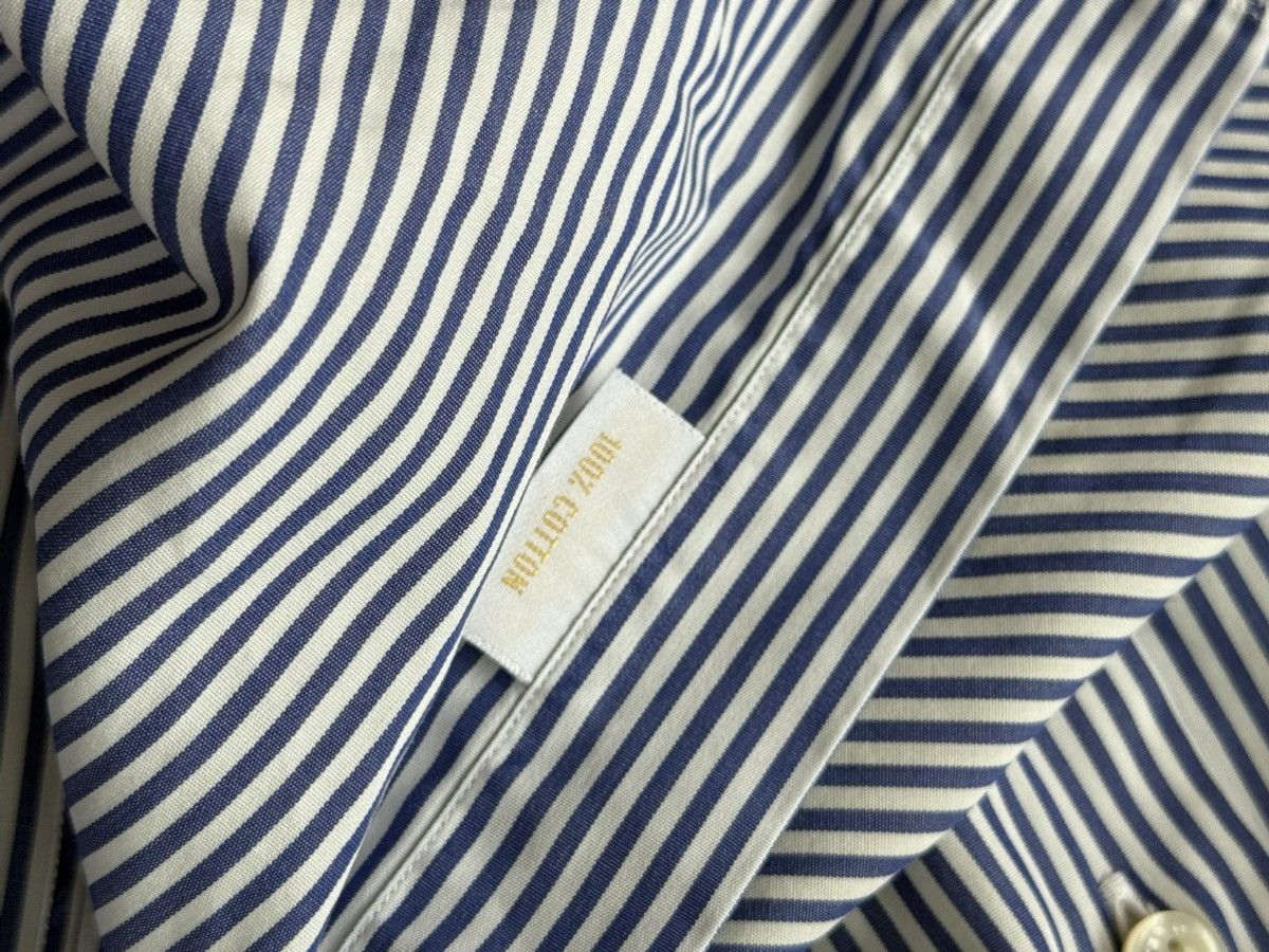 Brioni Brioni Tailored ls Oxford striped shirt Size US L / EU 52-54 / 3 - 5 Thumbnail
