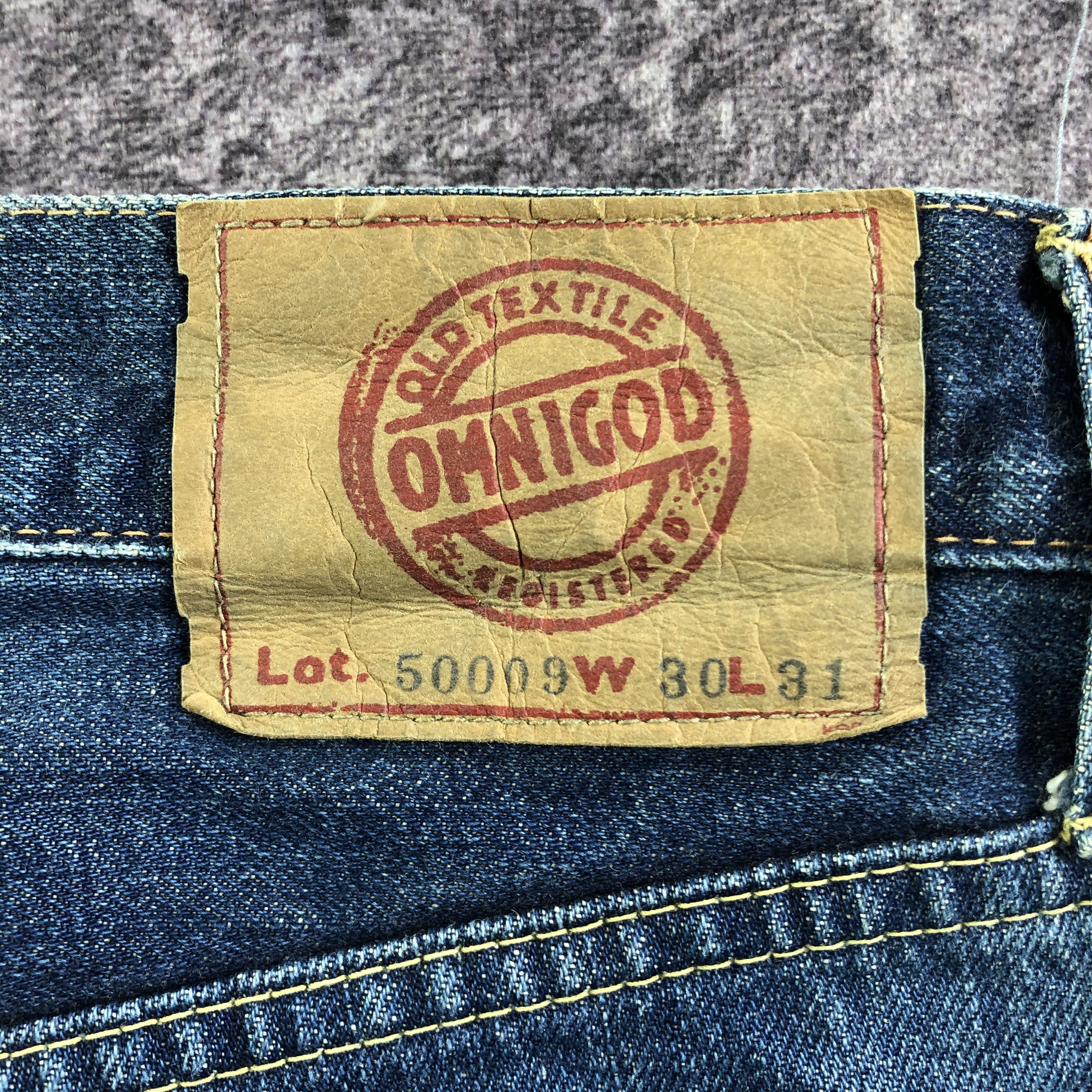 Japanese Brand Vintage Omnigod Redline Jeans-JM3507 Size US 33 - 5 Thumbnail