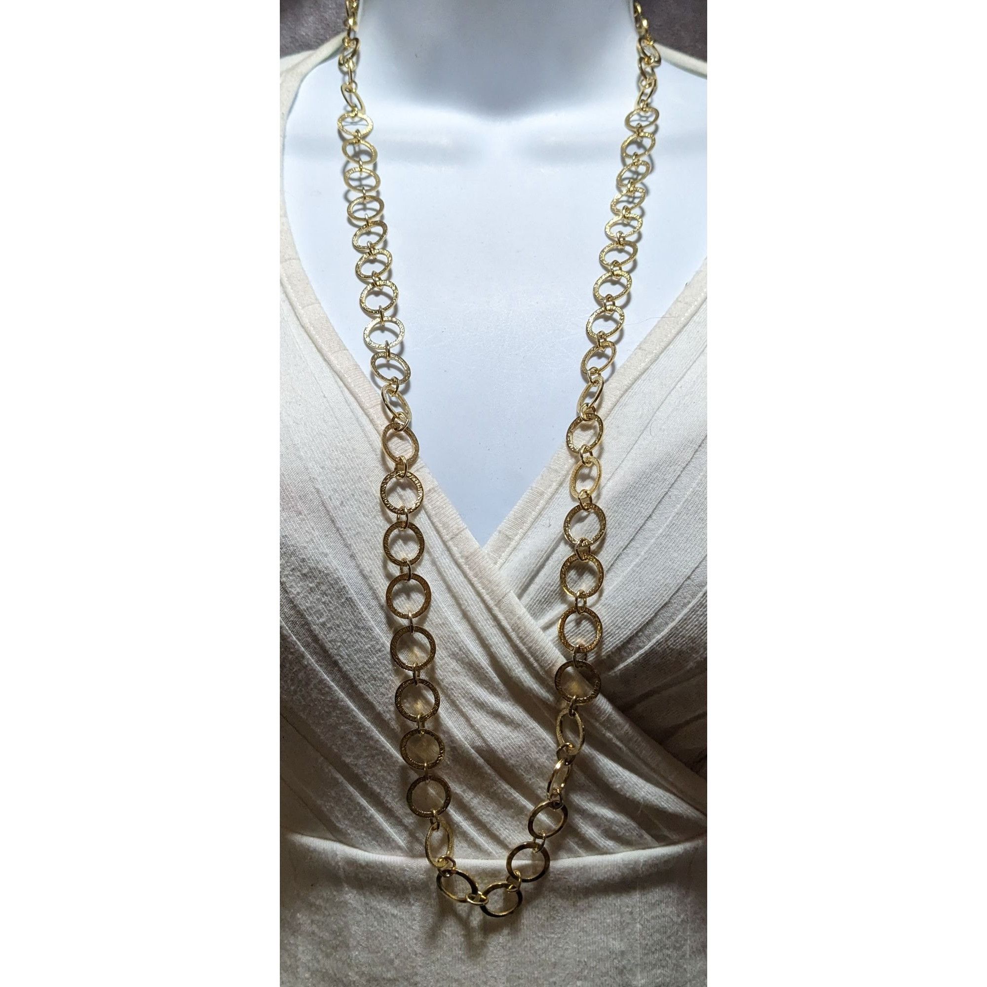 Other Gold-Tone Circle Link Chain Necklace Size ONE SIZE - 6 Thumbnail