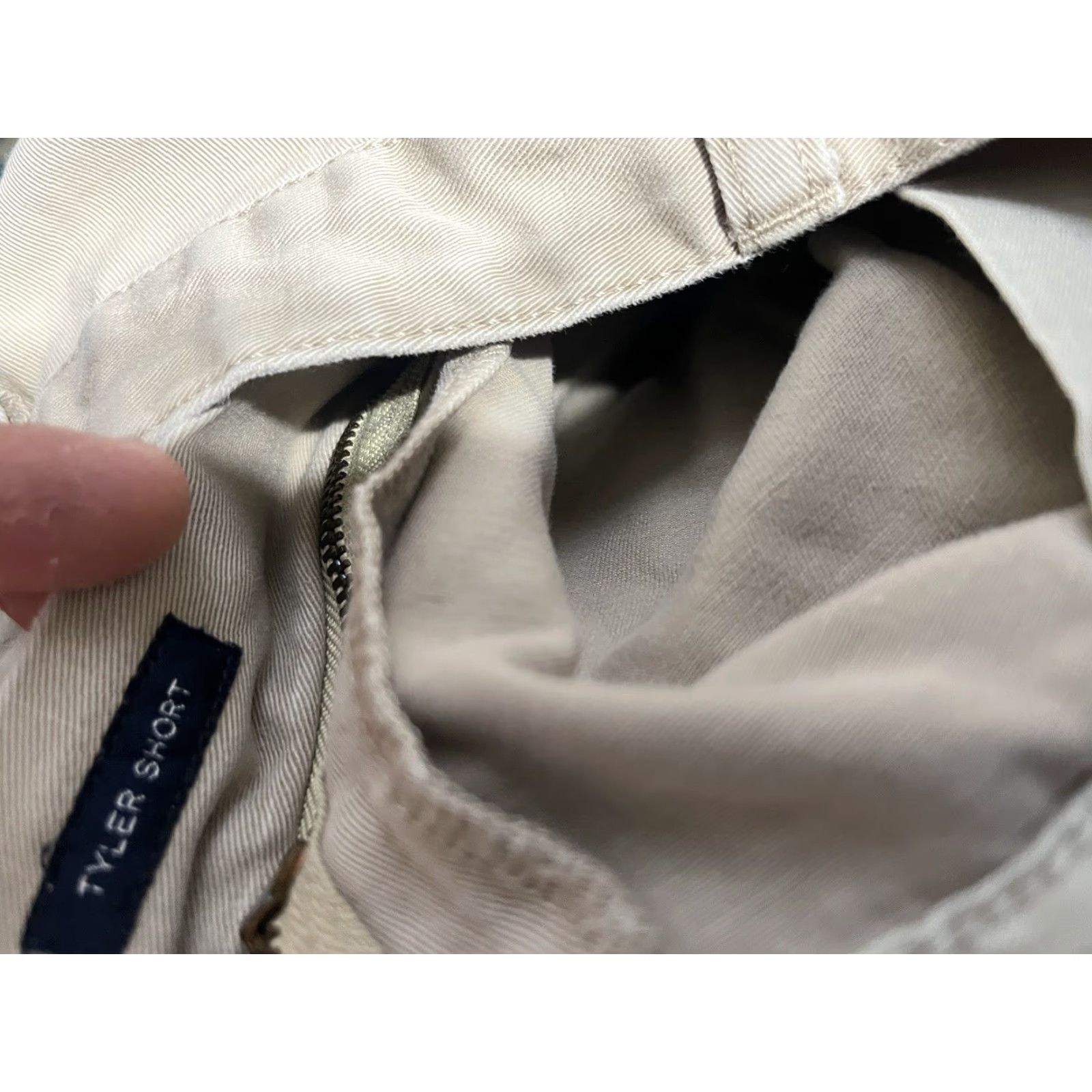 Polo Ralph Lauren VINTAGE Polo Ralph Lauren Tyler Short Chino Pleated Cotton 40 Beige Mens Regular Size US L / EU 52-54 / 3 - 4 Thumbnail