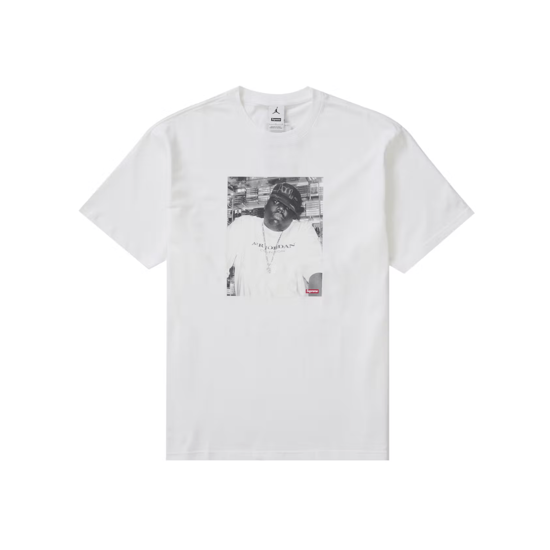 Supreme Supreme Air Jordan The Notorious B.I.G. Biggie T-shirt 