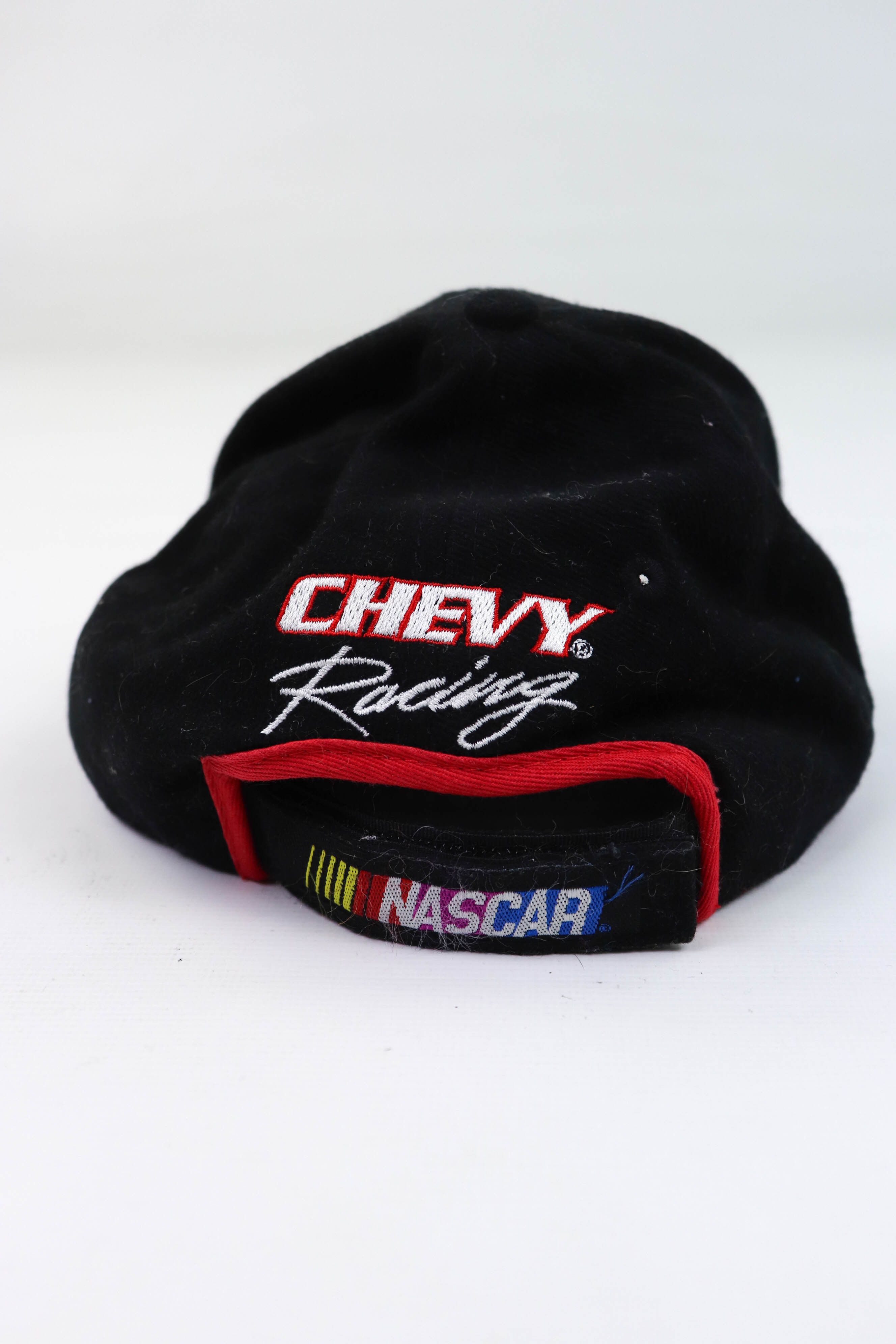 NASCAR Chevrolet Racing NASCAR 00s Vintage Big Logo Black Cap Size ONE SIZE - 7 Thumbnail