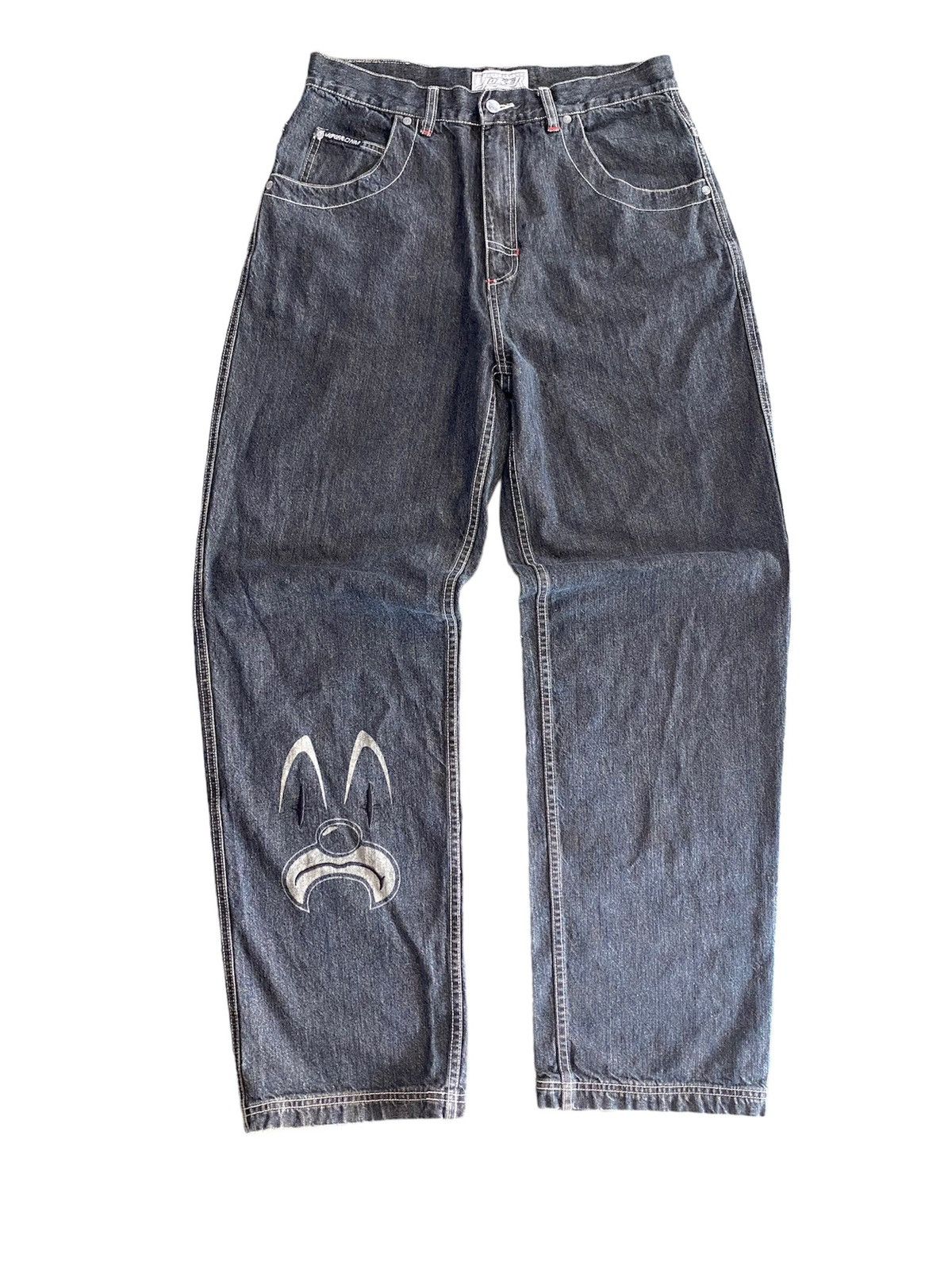 JNCO Crazy Baggy Joker Classico Denim Size US 34 / EU 50 - 1 Thumbnail