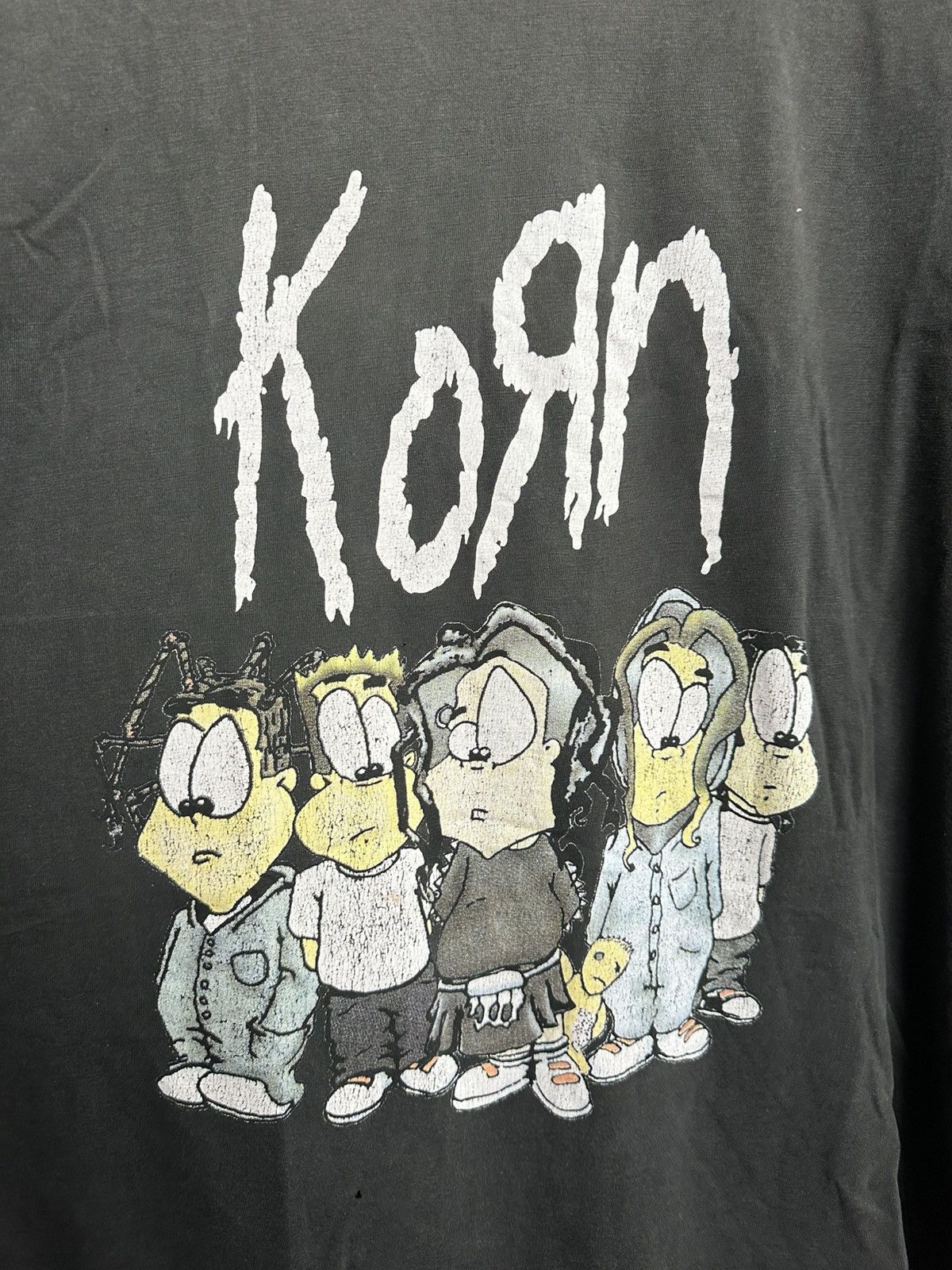 Band Tees Korn Vintage Band T-Shirt Tee 90s Size US L / EU 52-54 / 3 - 5 Thumbnail