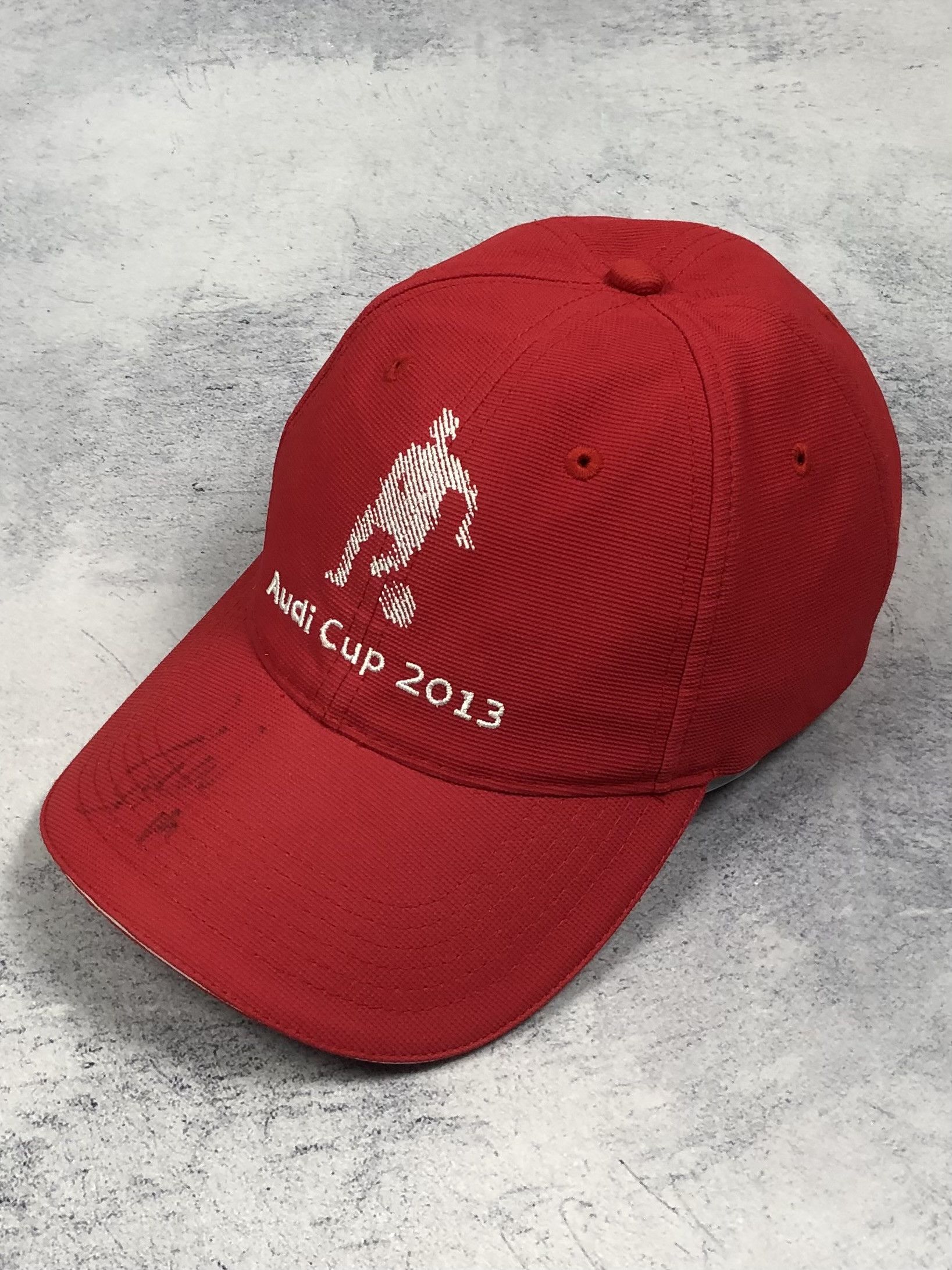 Audi Audi AG Cup 2013 Autograph Red Men’s Cap Size ONE SIZE - 1 Thumbnail