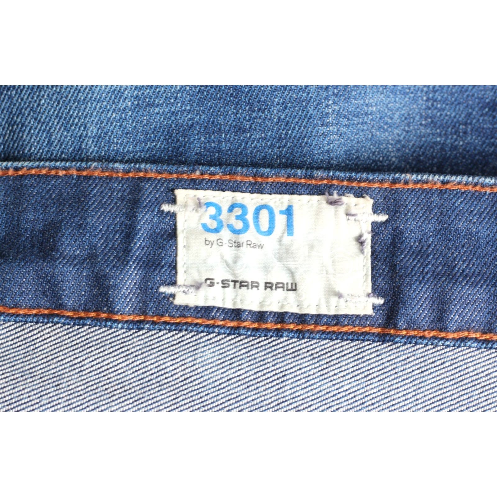 G-Star G-Star 3301 LOW TAPERED Jeans Men 32 Regular Blue 5-Pocket Denim DZ7767 Size US 32 / EU 48 - 6 Thumbnail